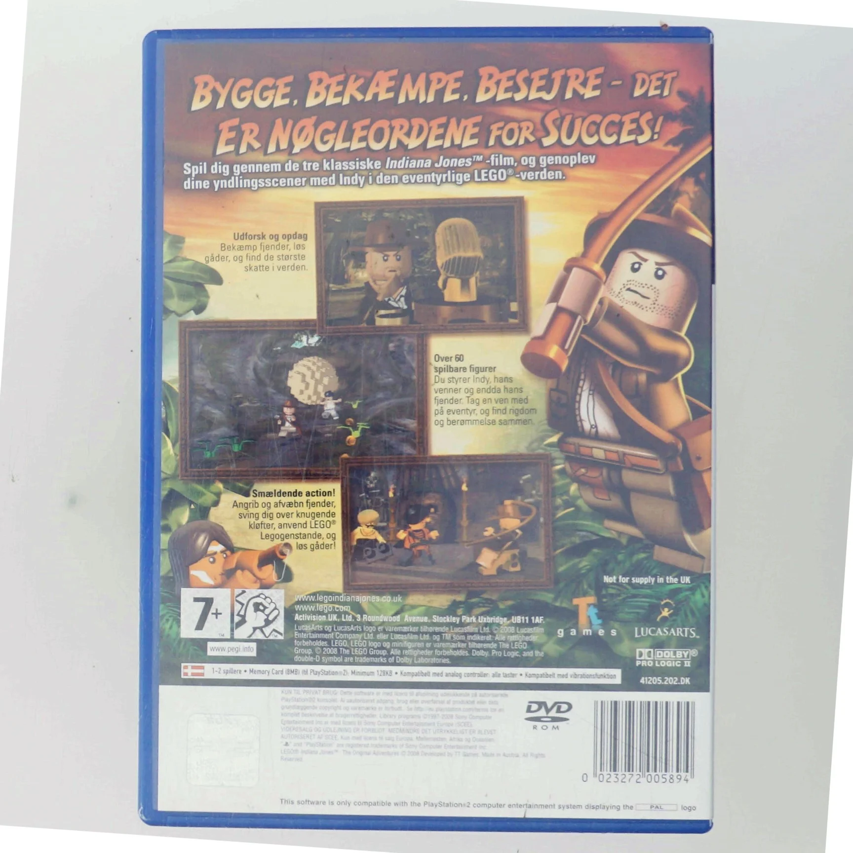 Lego Indiana Jones: the Original Adventures Dk (DVD)