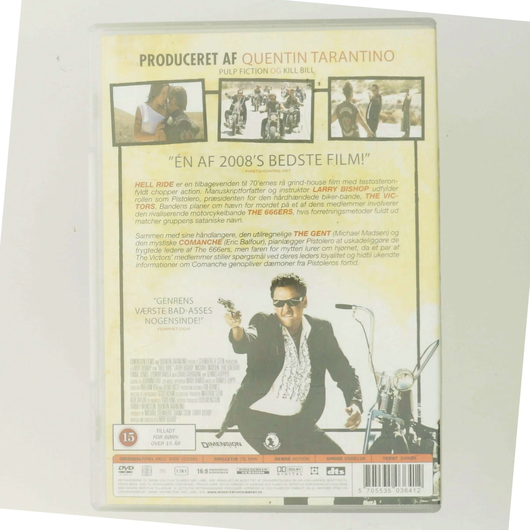 Hell ride med Michael Madsen (DVD)