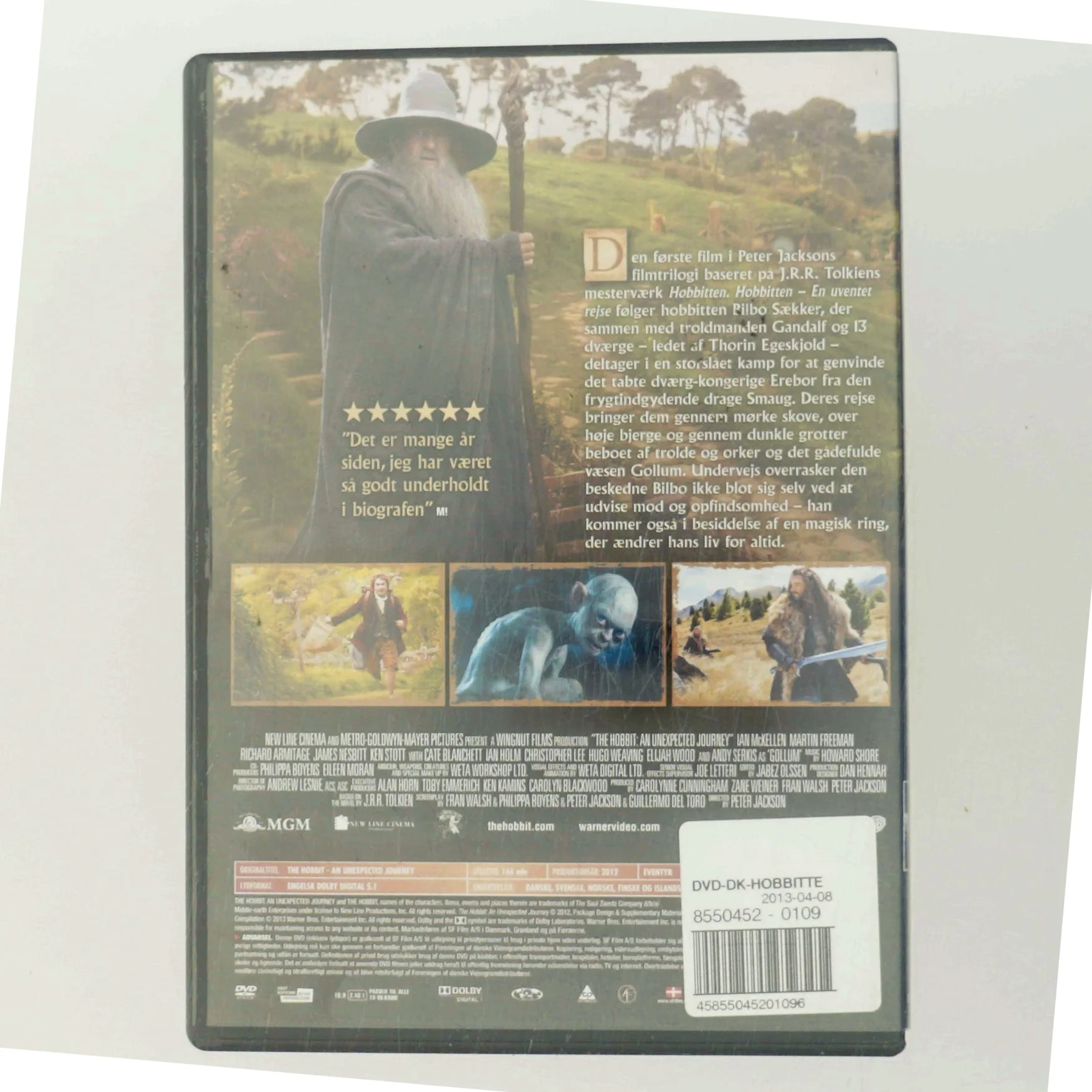 Hobbitten: En Uventet Rejse med Martin Freeman (DVD)