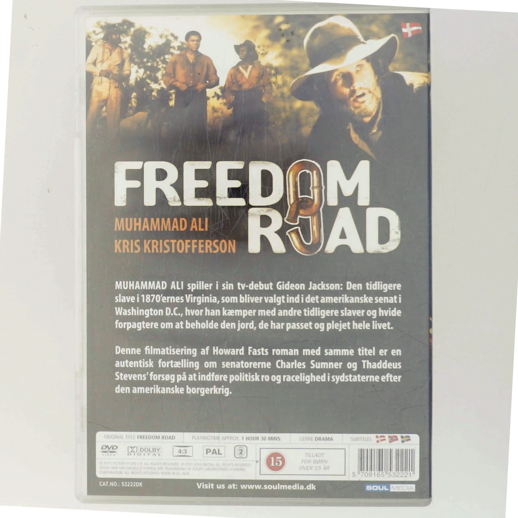 Freedom Road med Muhammad Ali (DVD)