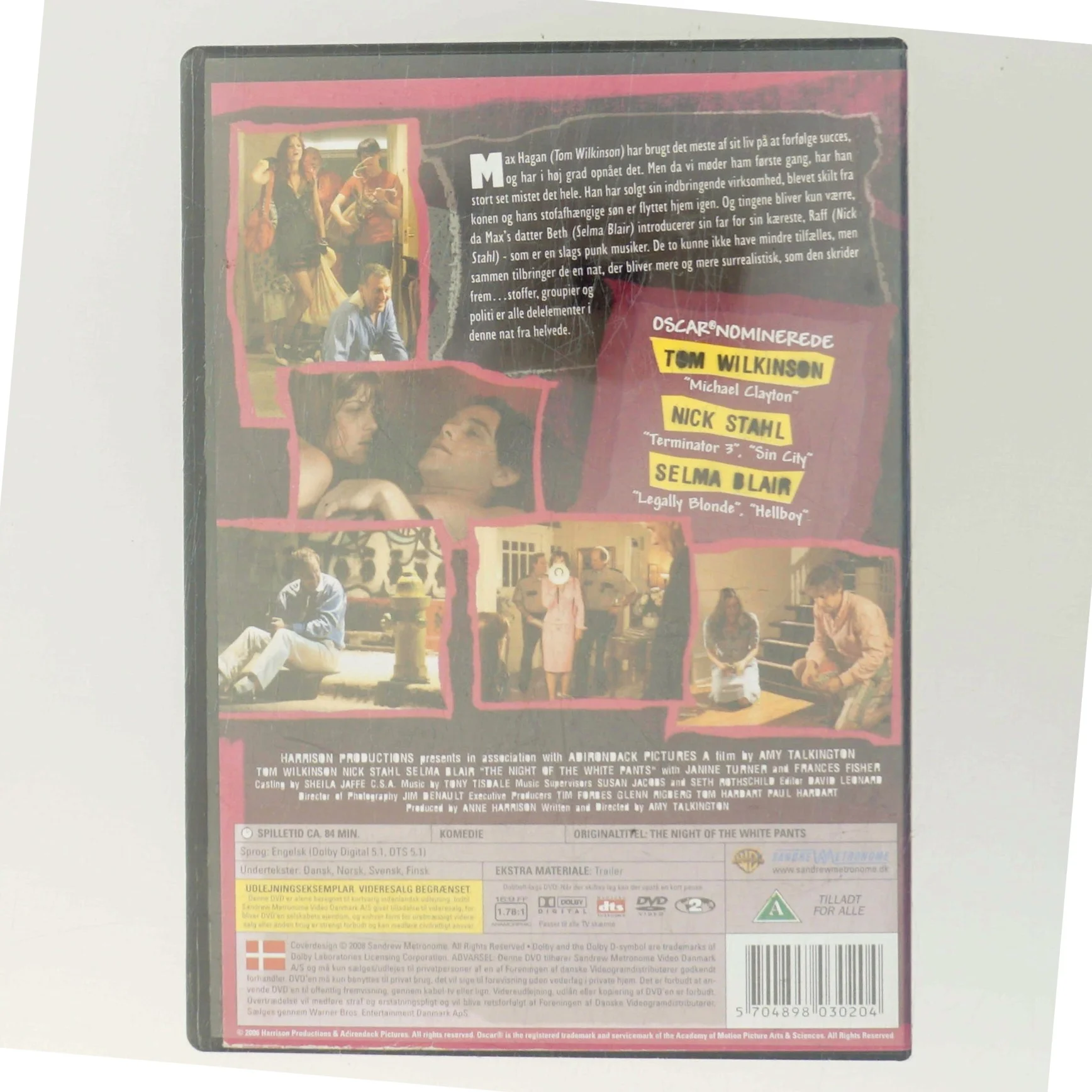 The Night of the White Pants med Tom Wilkinson (DVD)