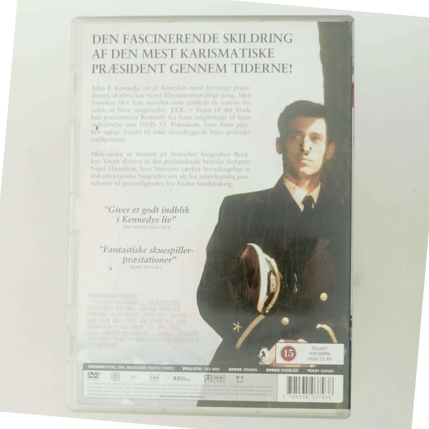 JFK: Vejen til det Hvide Hus med Claire Forlani (DVD)