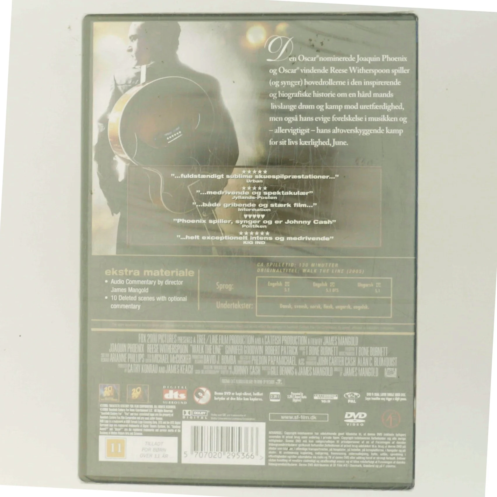 Walk the line med Joaquin Phoenix (DVD)