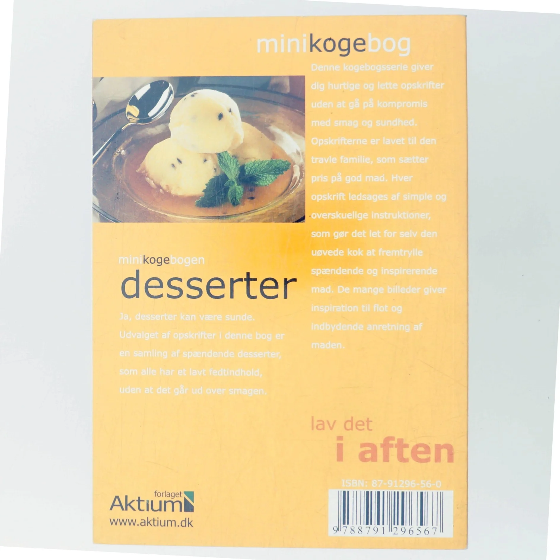 Minikogebogen - desserter (Bog)