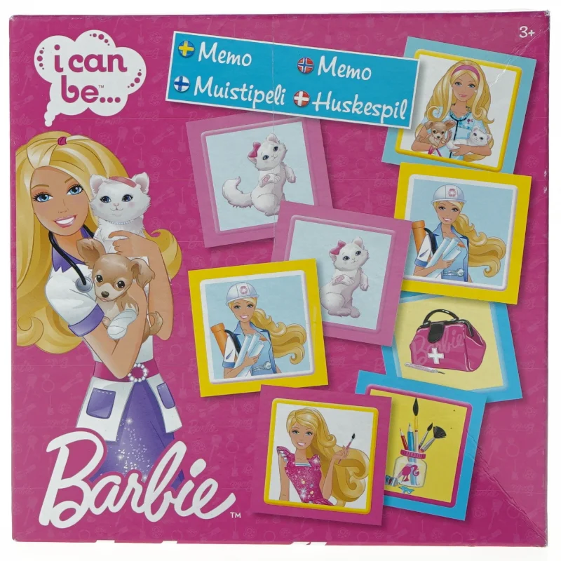 Barbie huskespil fra Barbie (str. 19 x 19 cm)