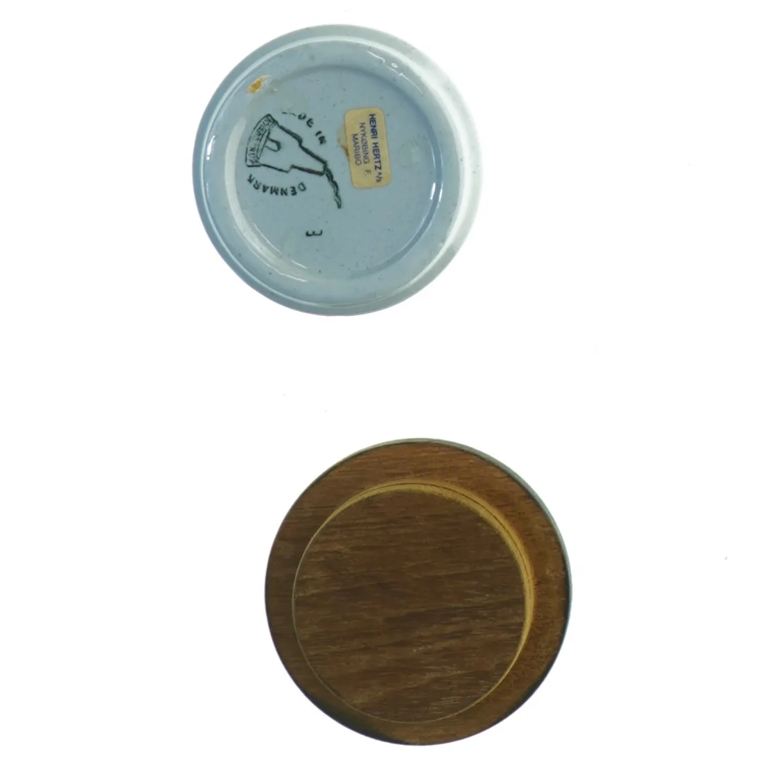 sennepskrukke med trælåg (str. 7 x 8 cm)