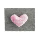 Hjerte pude (str. LB: 12x10 cm)