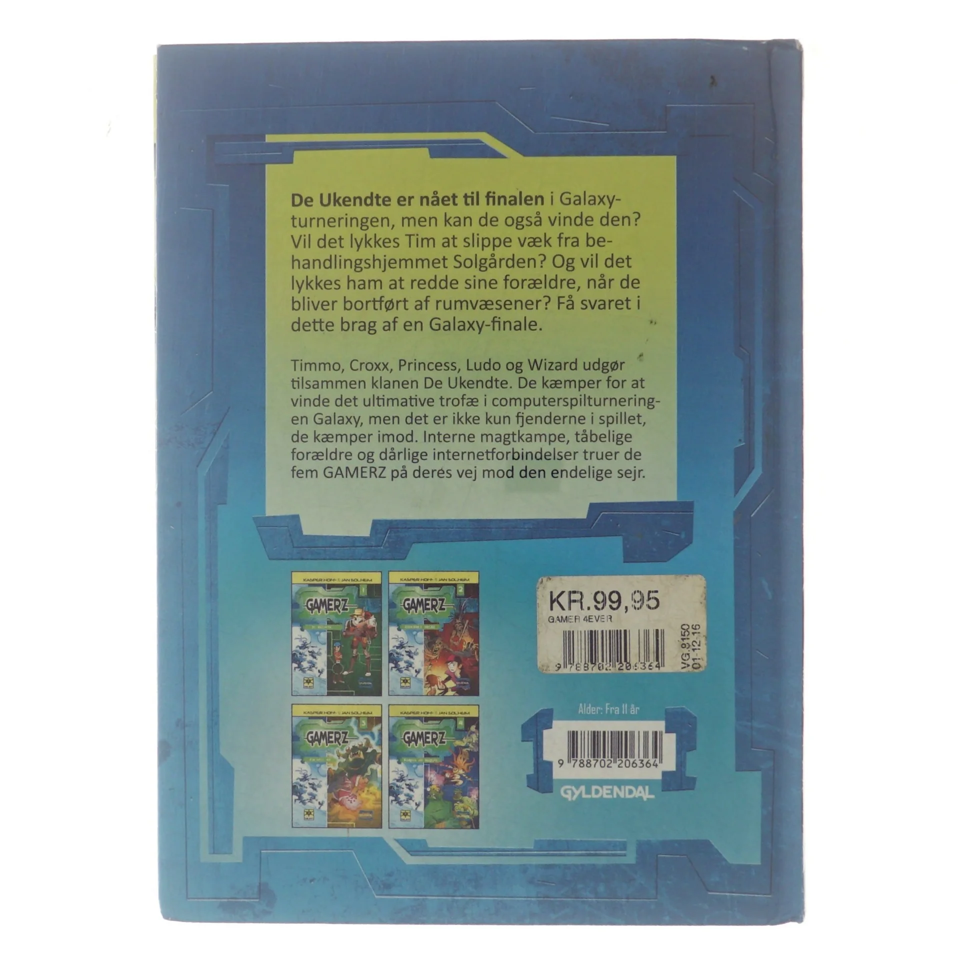 GAMERZ, Gamer 4ever af Kasper Hoff (Bog)