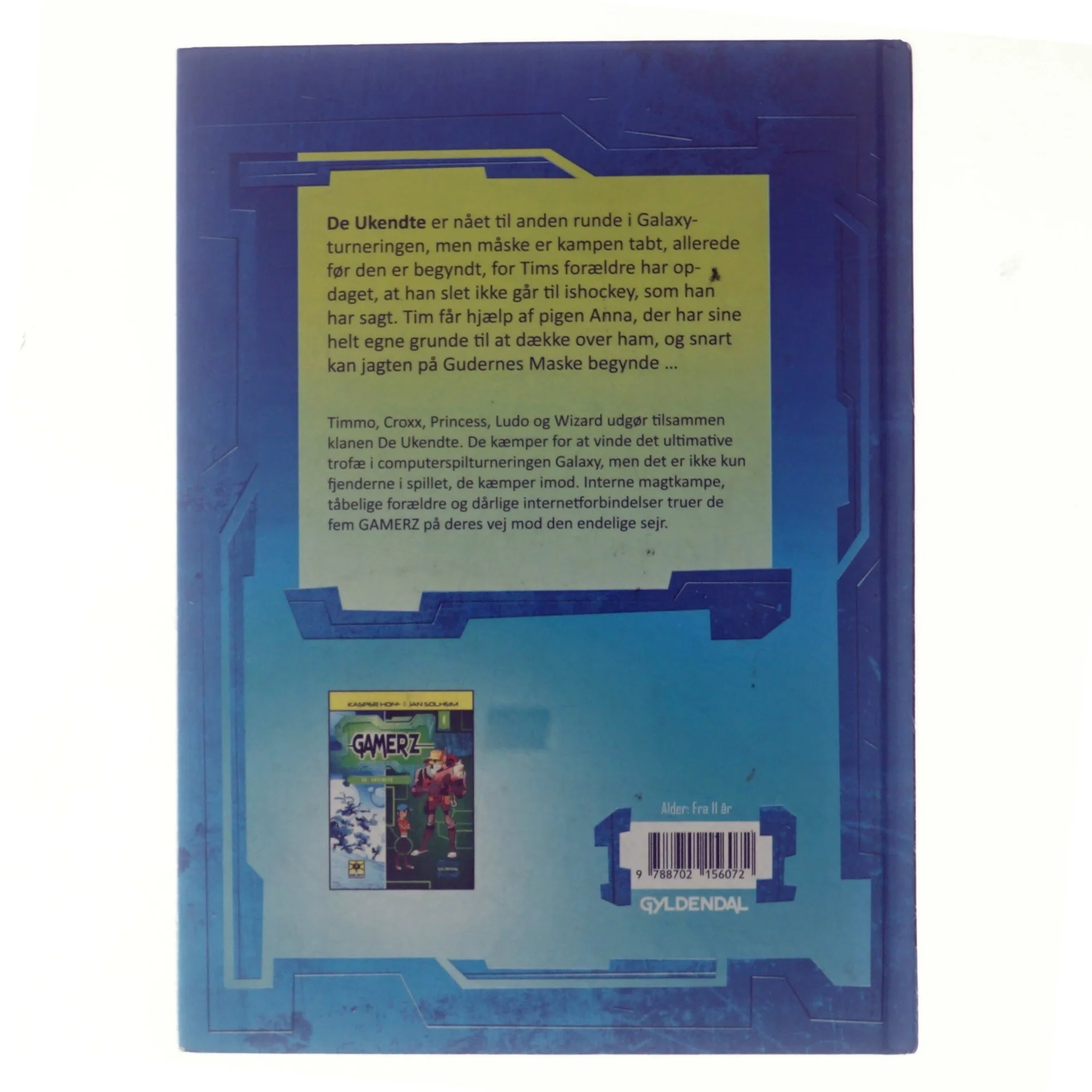 GAMERZ, Gudernes maske af Kasper Hoff (Bog)