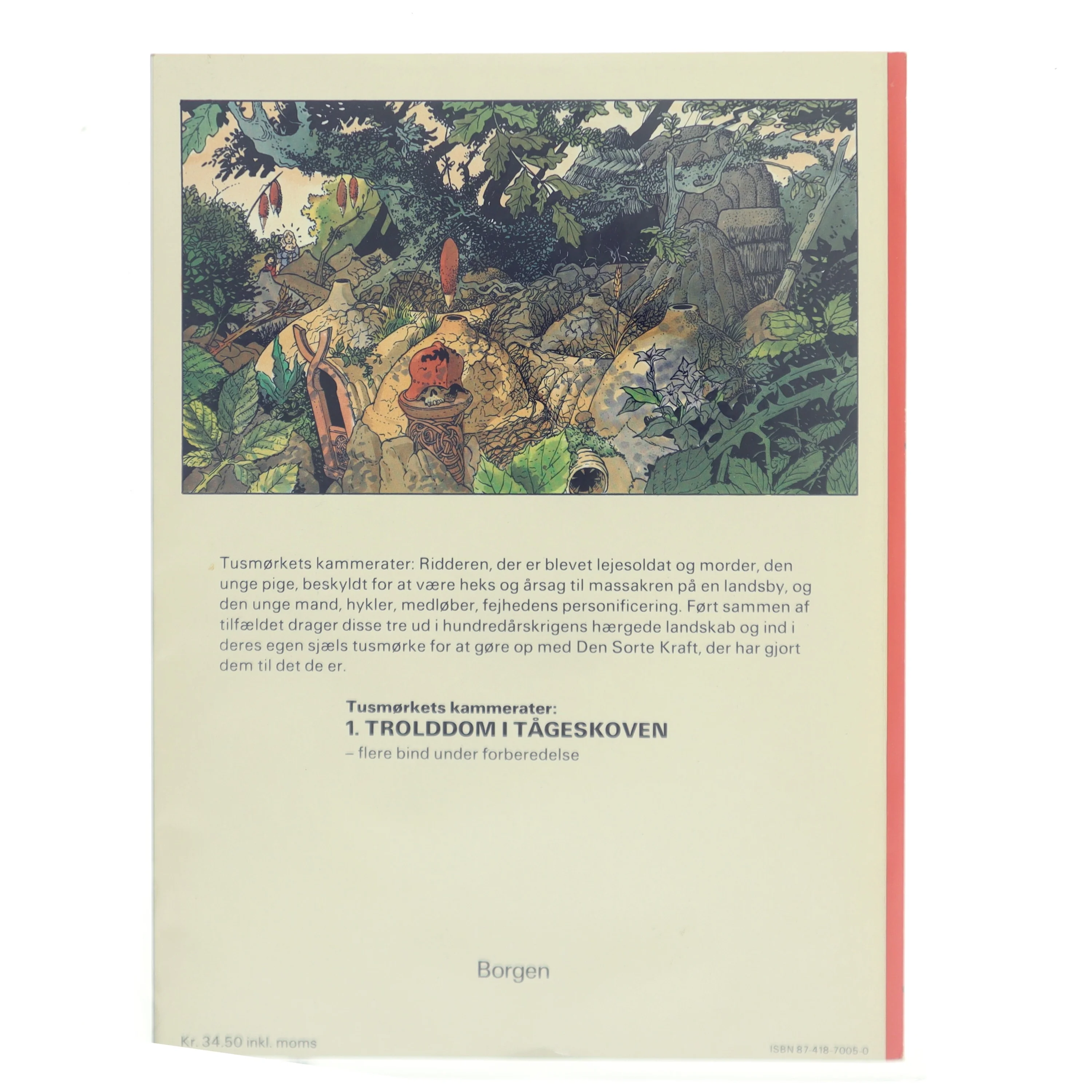 Trolddom i tågeskoven af François Bourgeon (Bog)