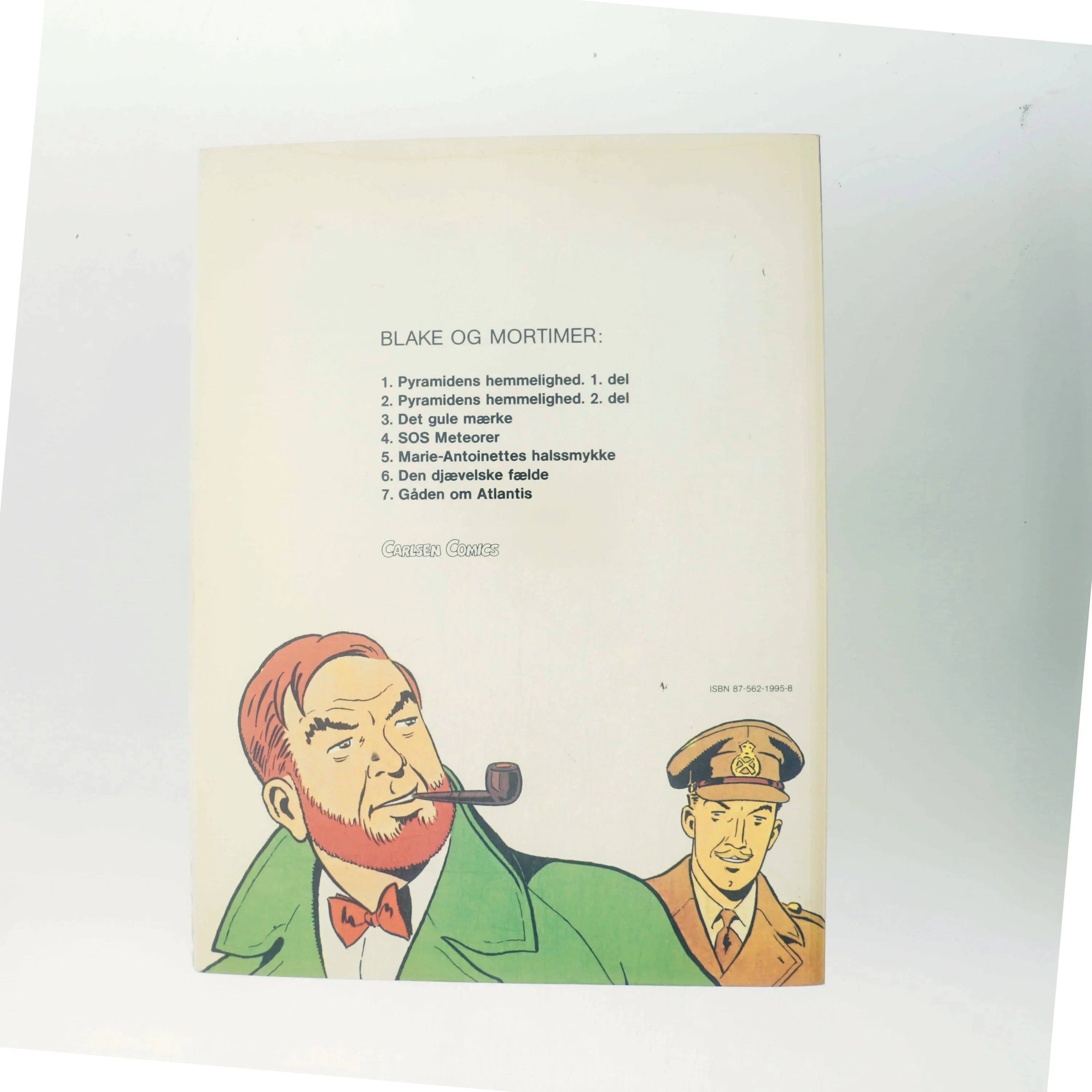 Gåden om Atlantis af Edgar P. Jacobs (Bog)