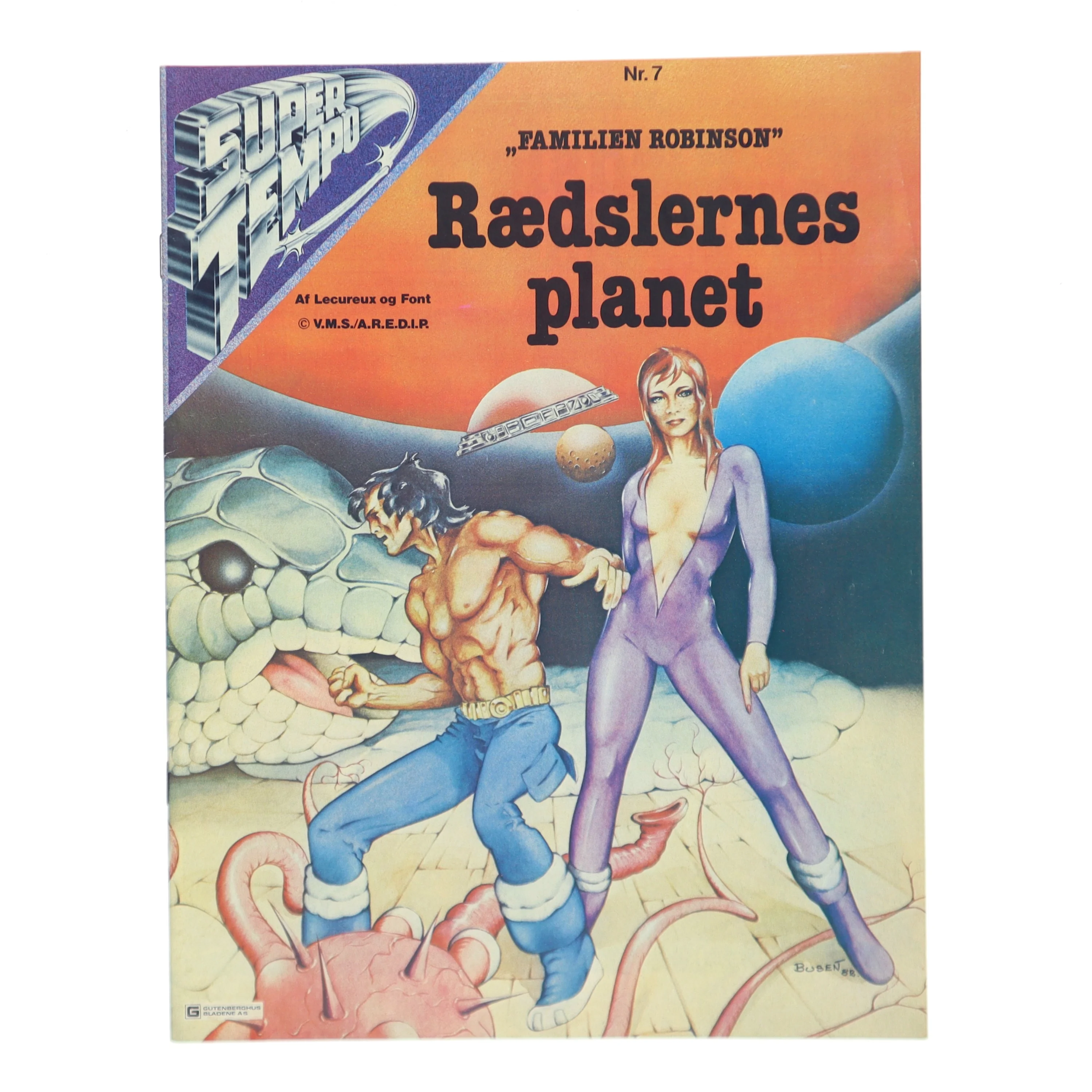 Rædslernes Planet af Lecureux og Font (Bog)