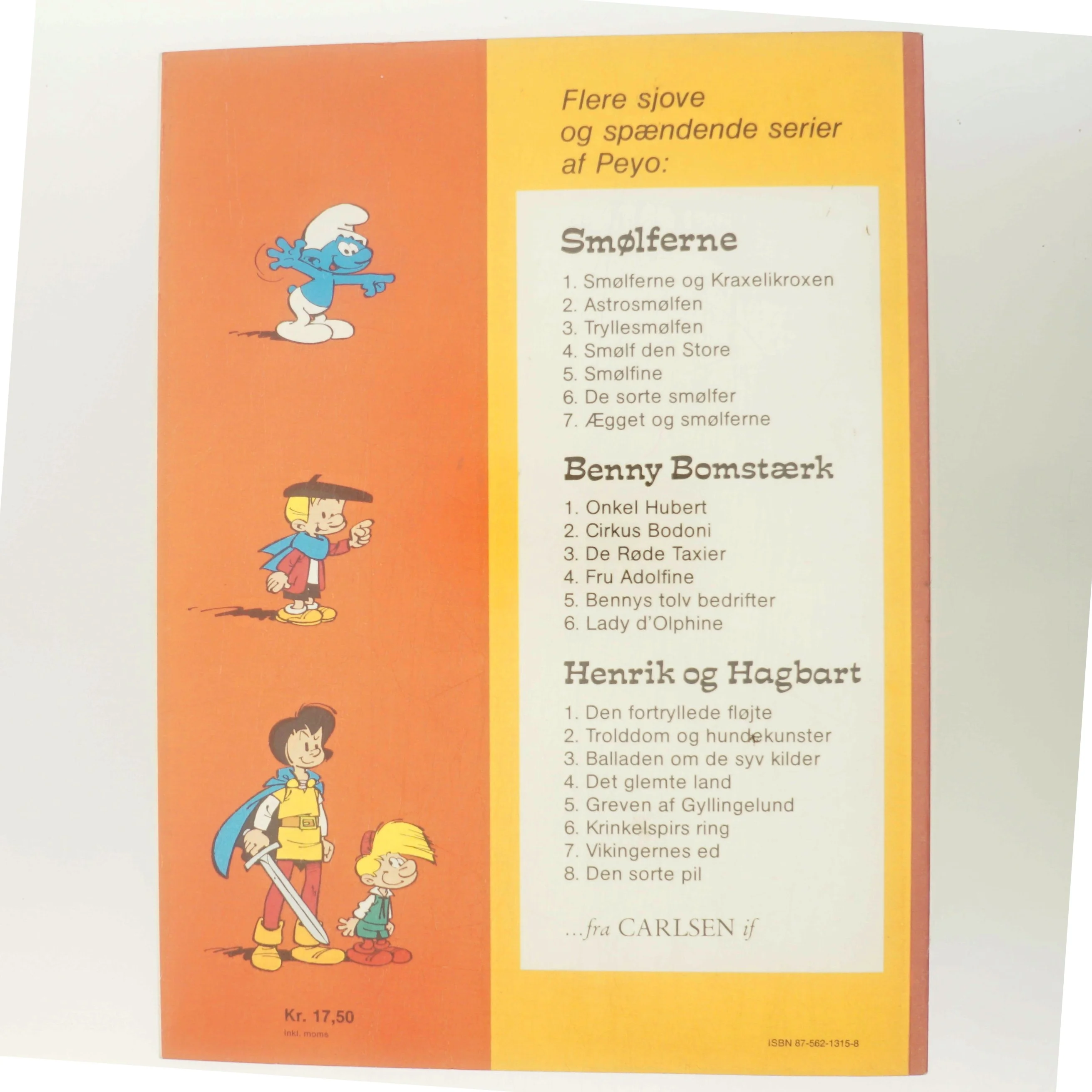 Smølf den Store af Peyo (Bog)