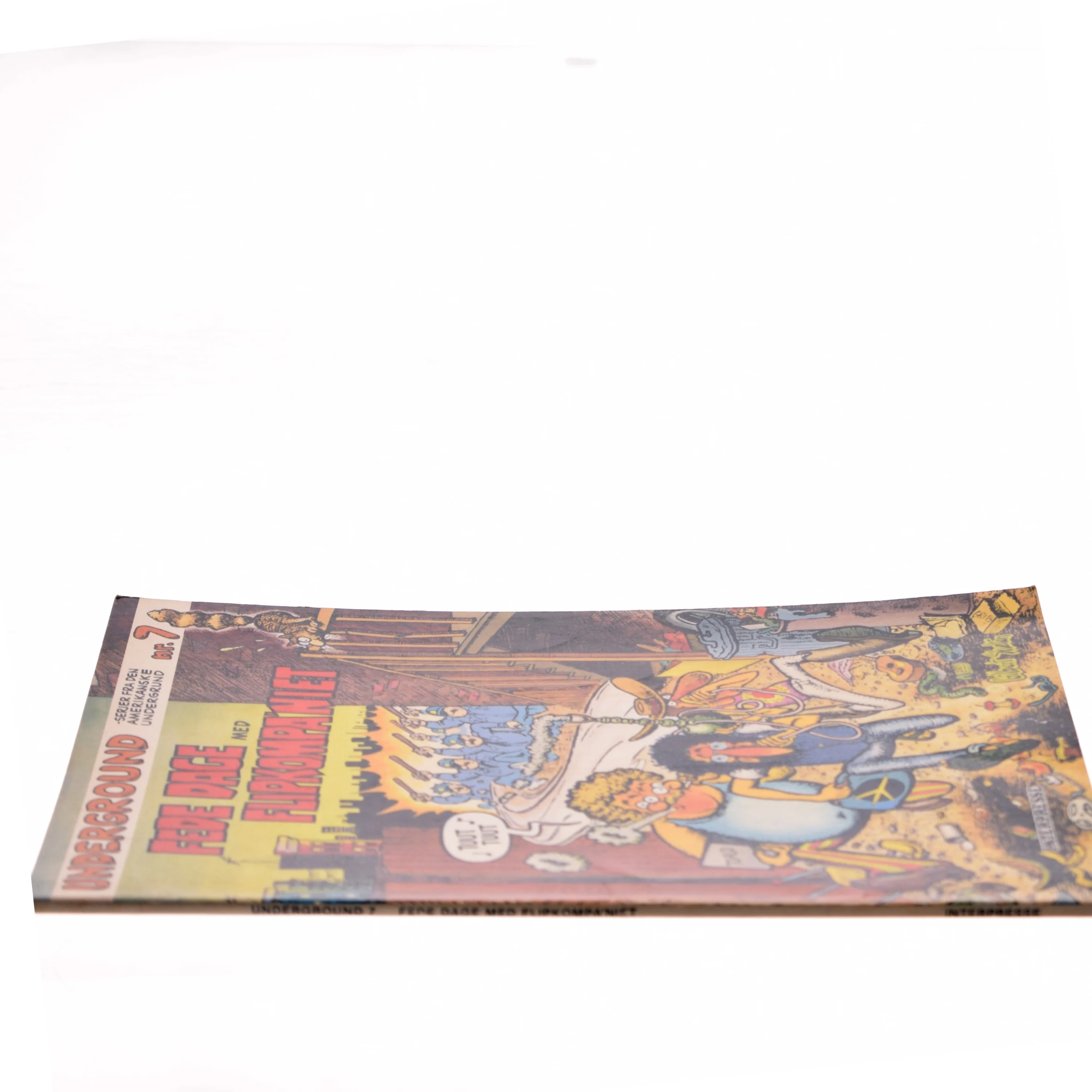 Fede Dage med Flipkompaniet af Gilbert Shelton (Bog)