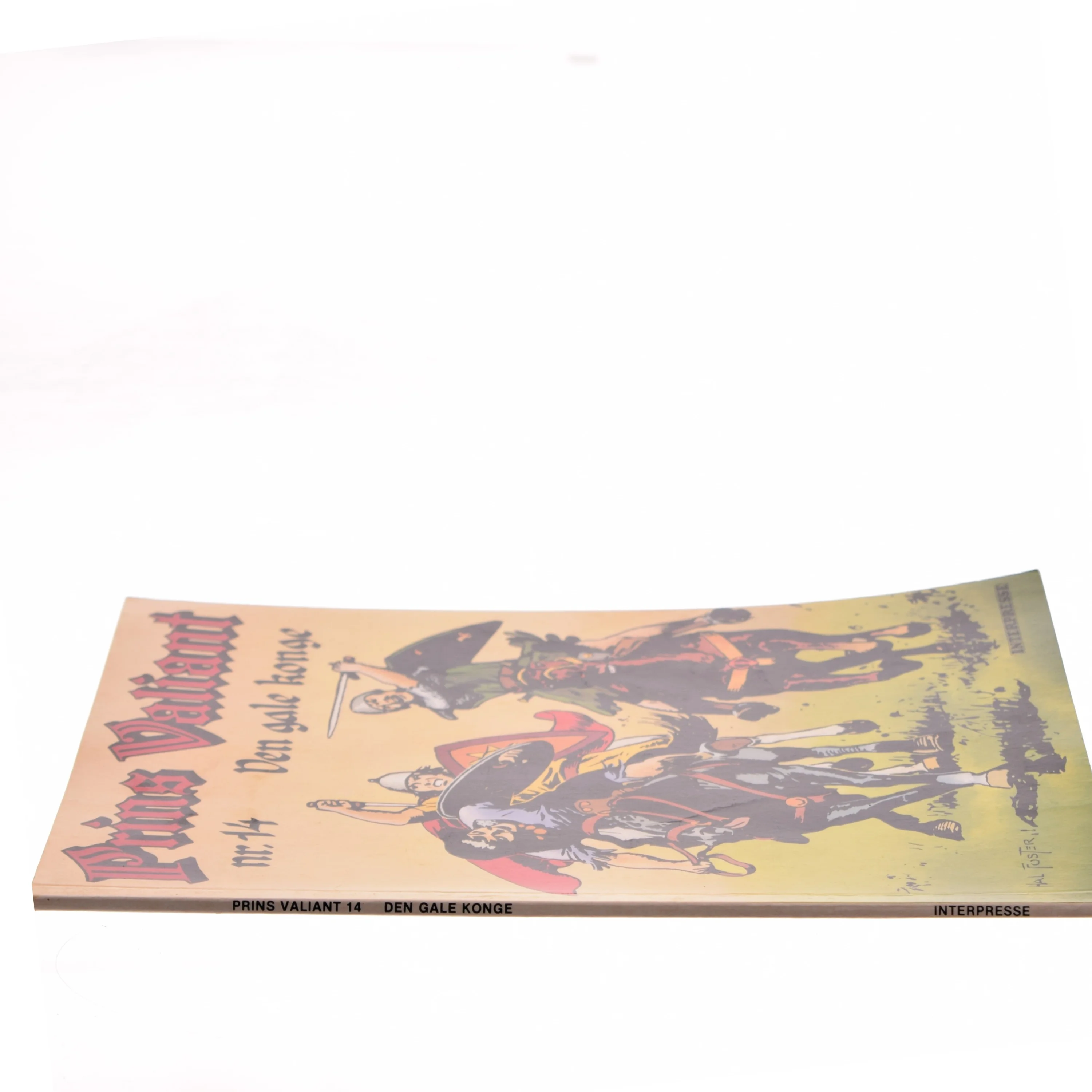 Prins Valiant nr. 14: Den gale konge af Hal Foster (Bog)