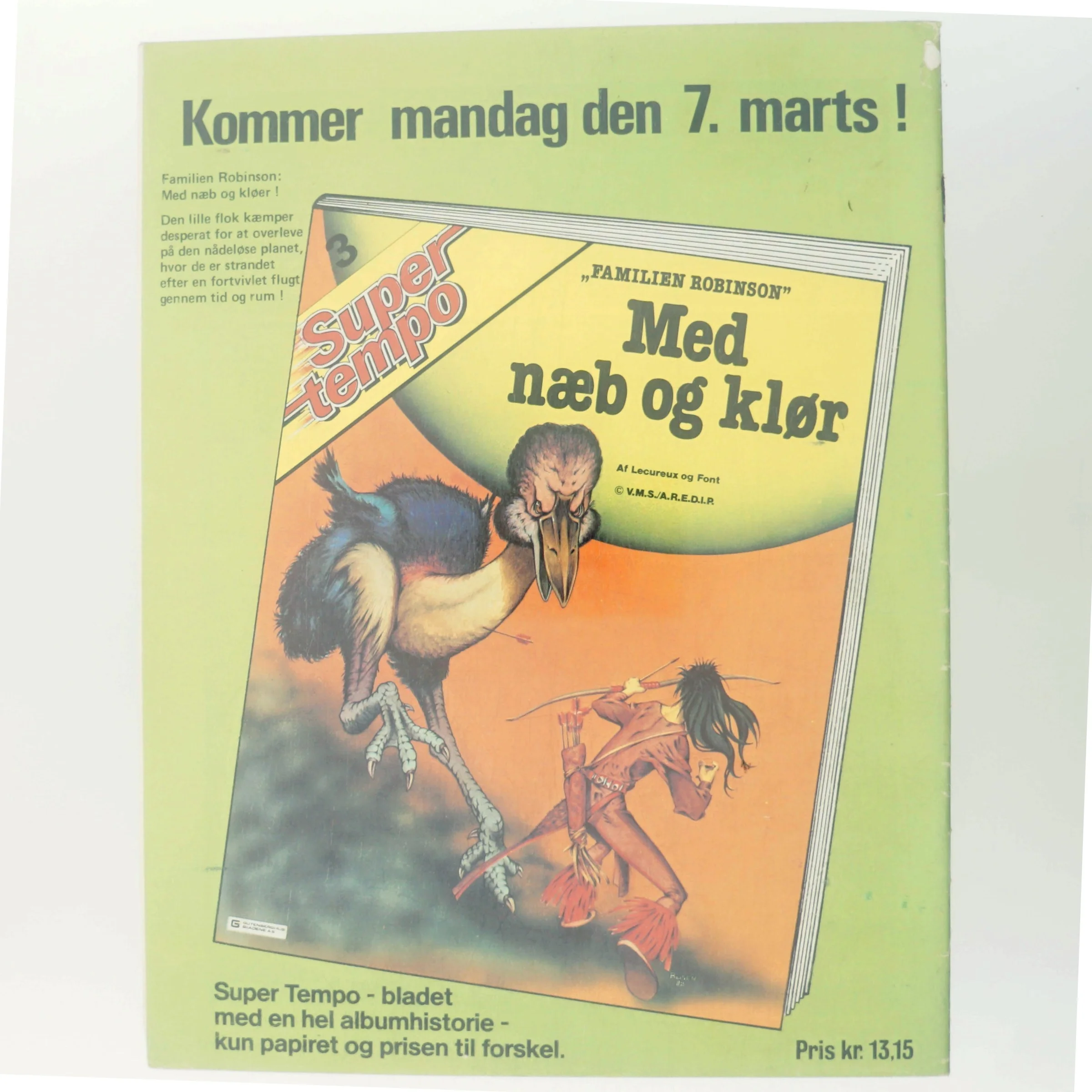 Rally på vulkaner! af Jean Graton (Bog)