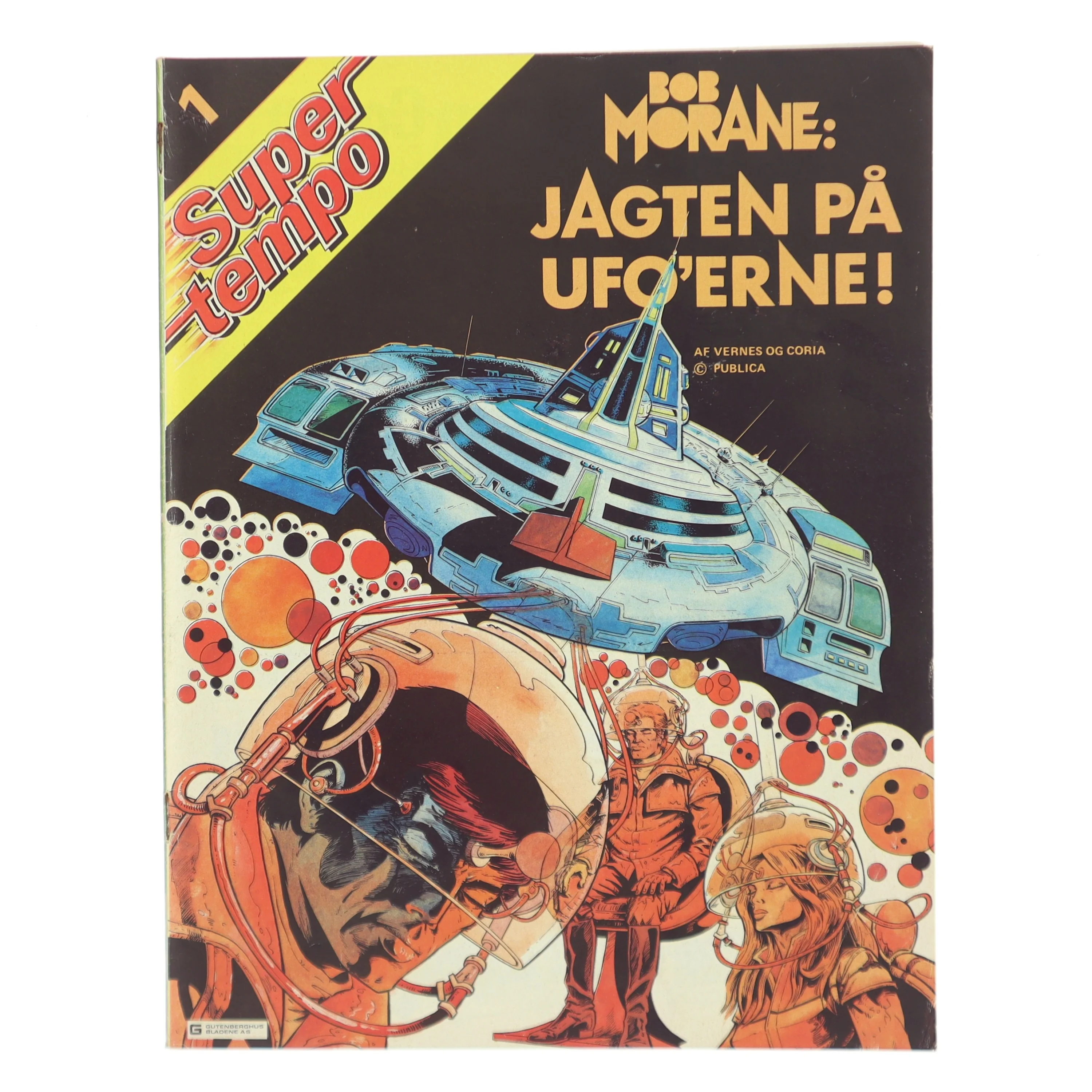 Jagten på UFO'erne! af Vernes og Coria (Bog)