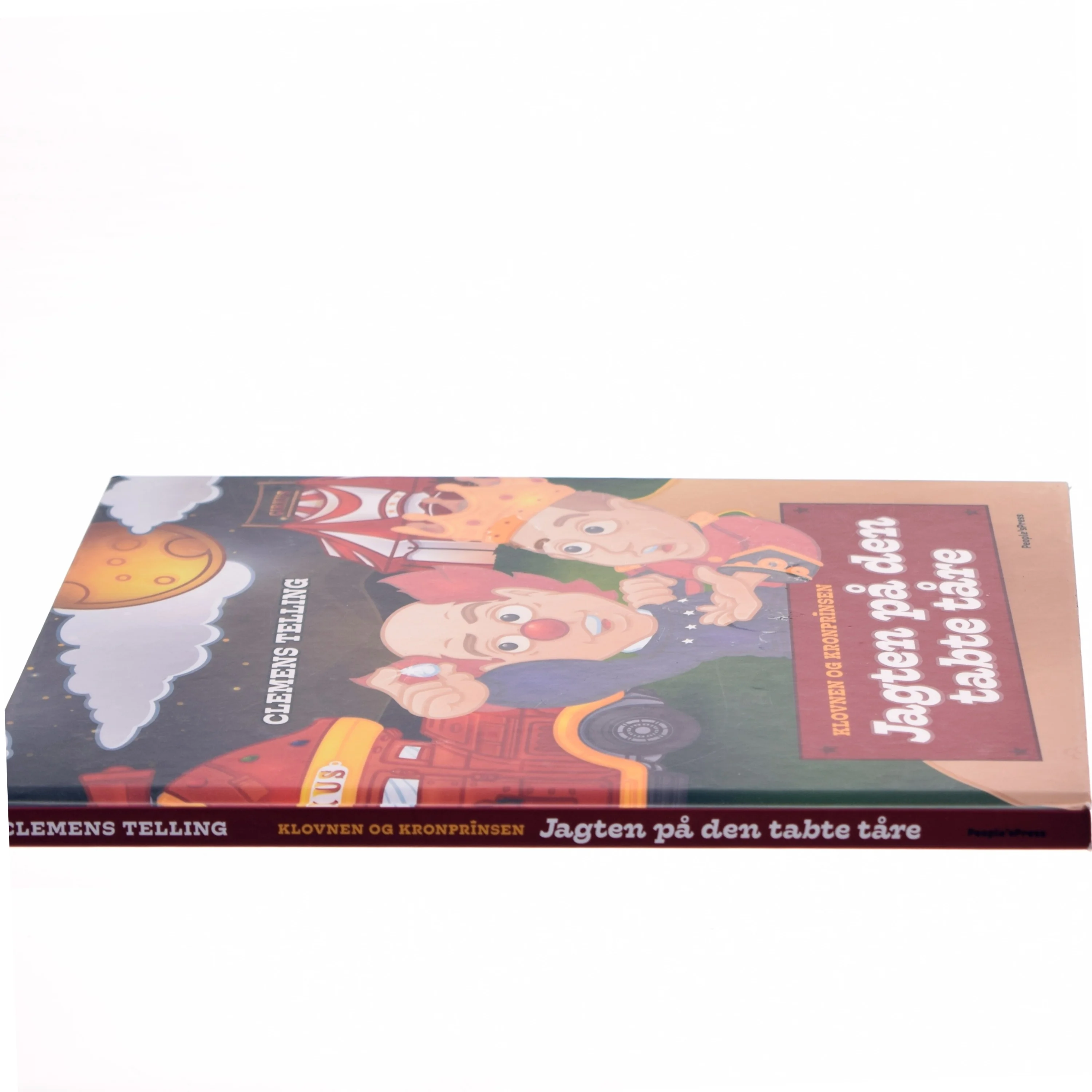 Jagten på den tabte tåre : klovnen og kronprinsen af Clemens Telling (Bog)