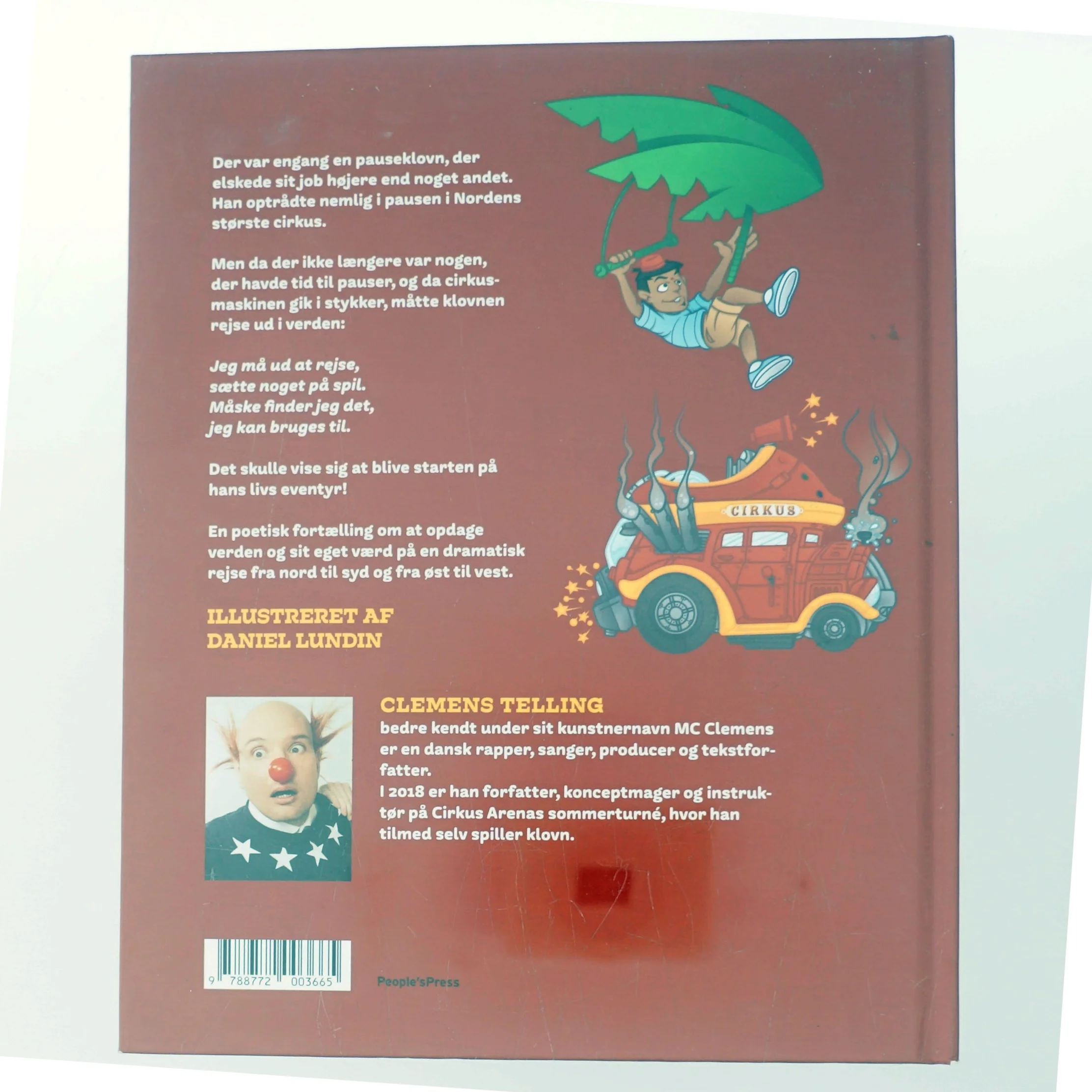 Jagten på den tabte tåre : klovnen og kronprinsen af Clemens Telling (Bog)