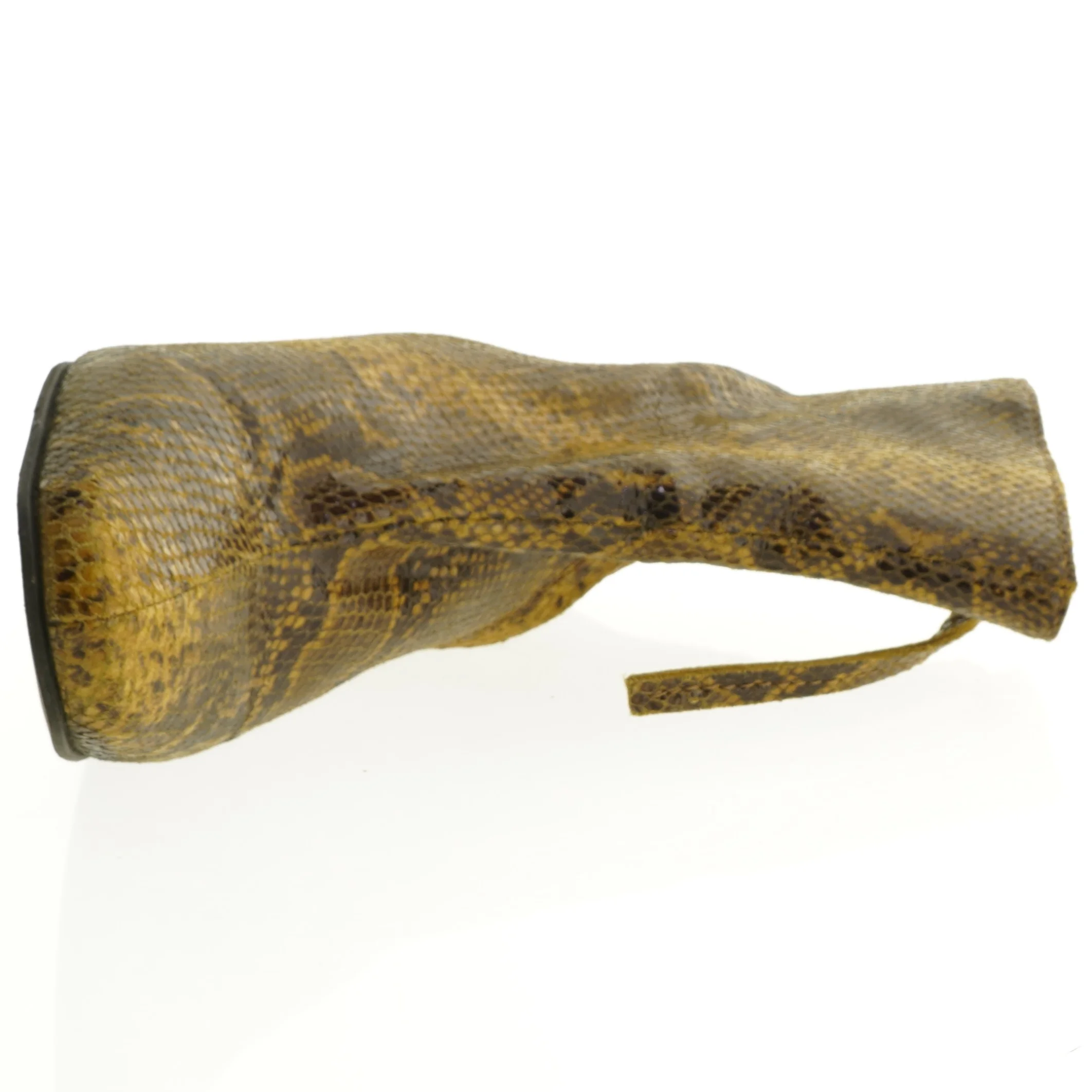 Støvletter med slangeskindslook fra Minelli (str. 38)