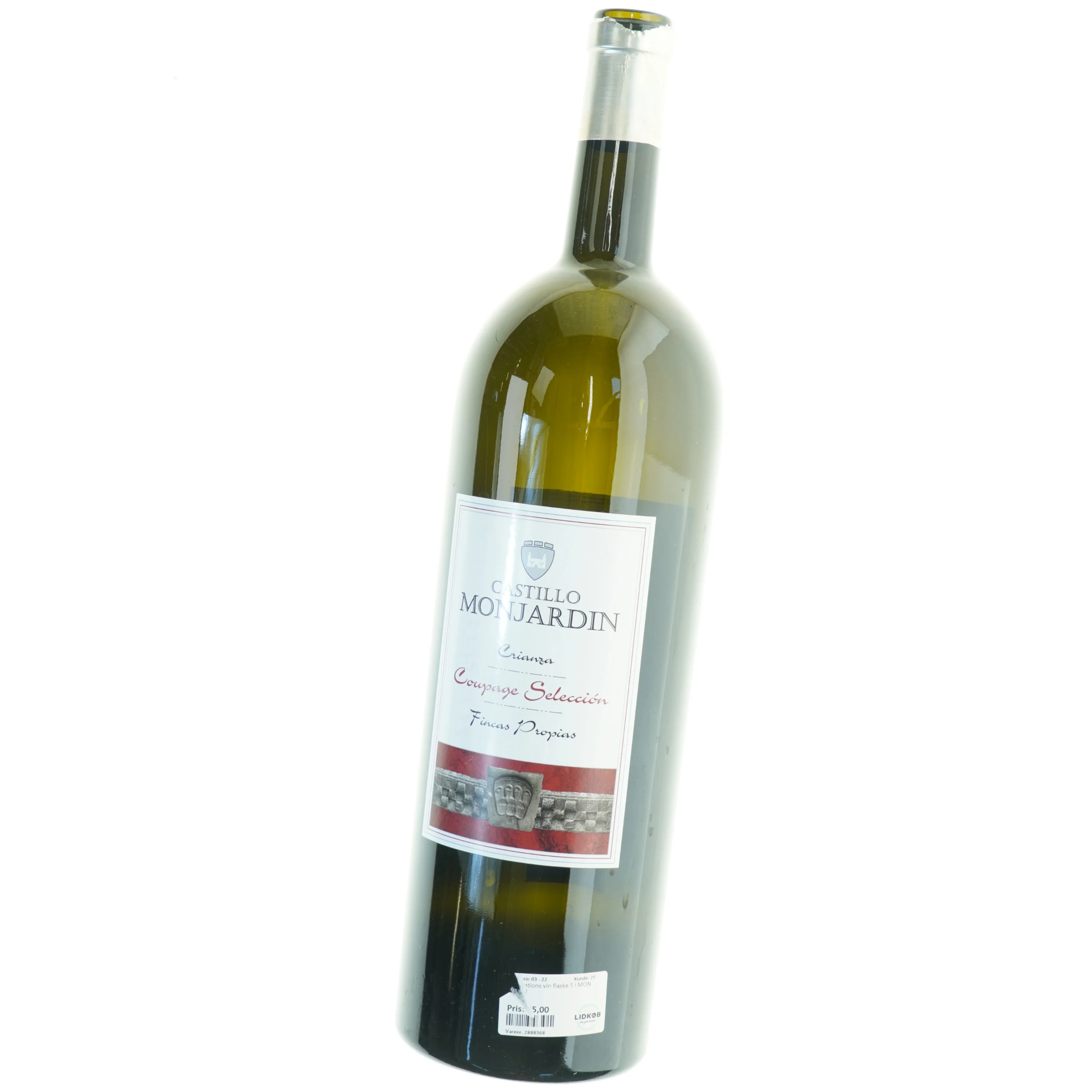 Castillo Monjardin Crianza, rødvin fra Castillo Monjardin (str. 56 x 14 cm)