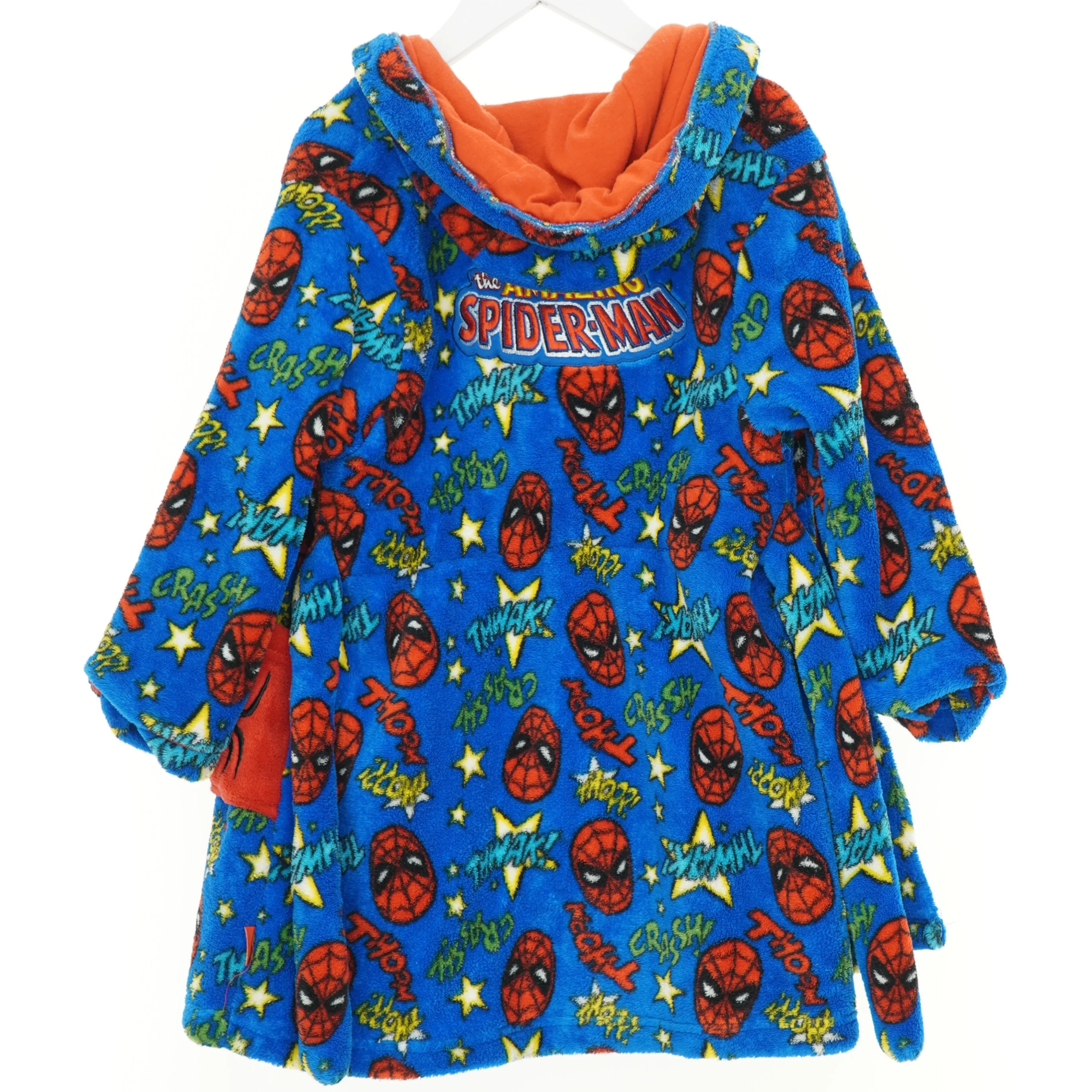 Badekåbe, spiderman (str. 116 cm)