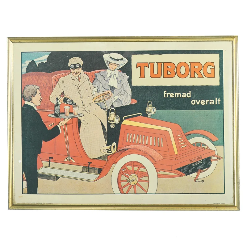Tuborg reklameplakat (str. 40 x 30 cm)