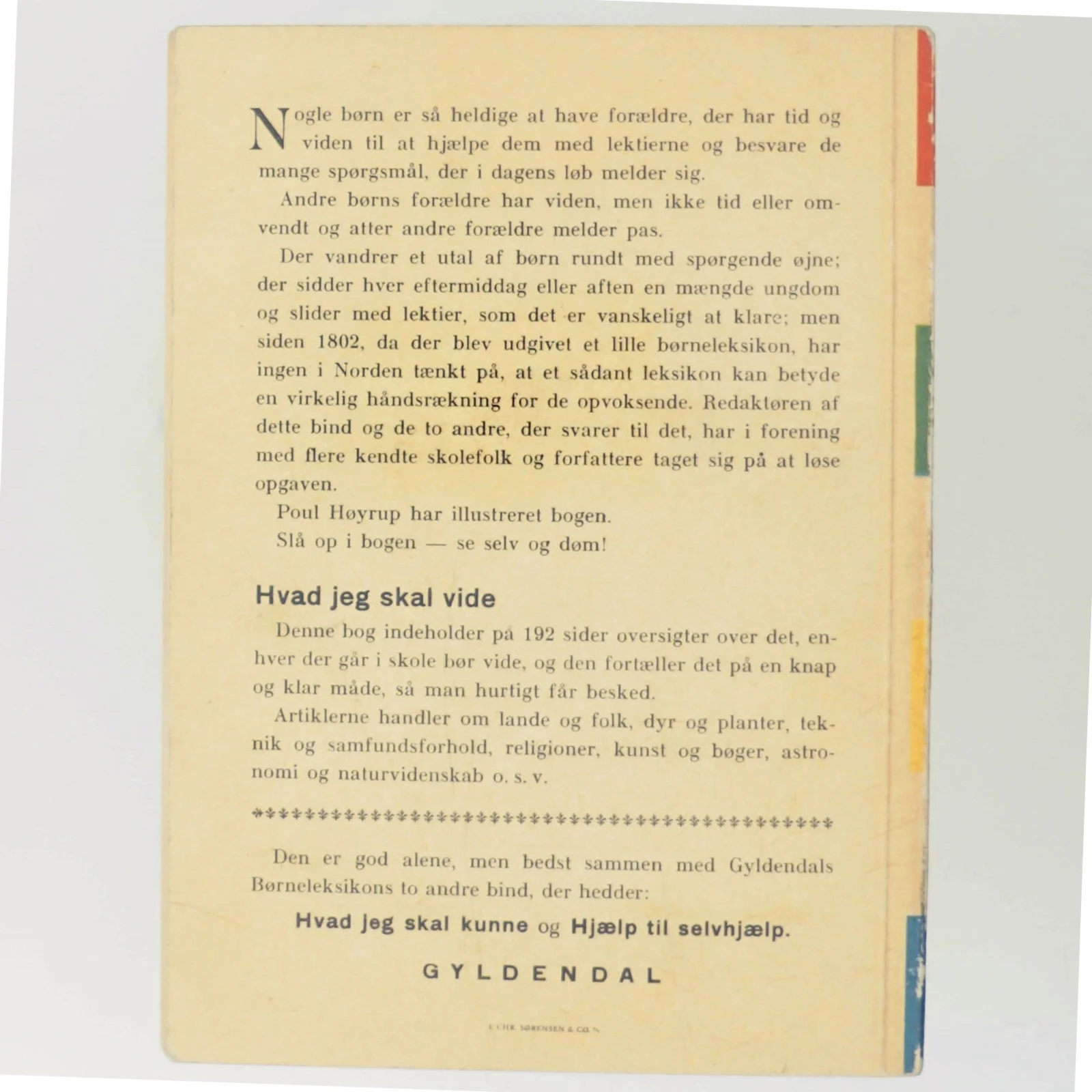 Gyldendals Børneleksikon (Bog)