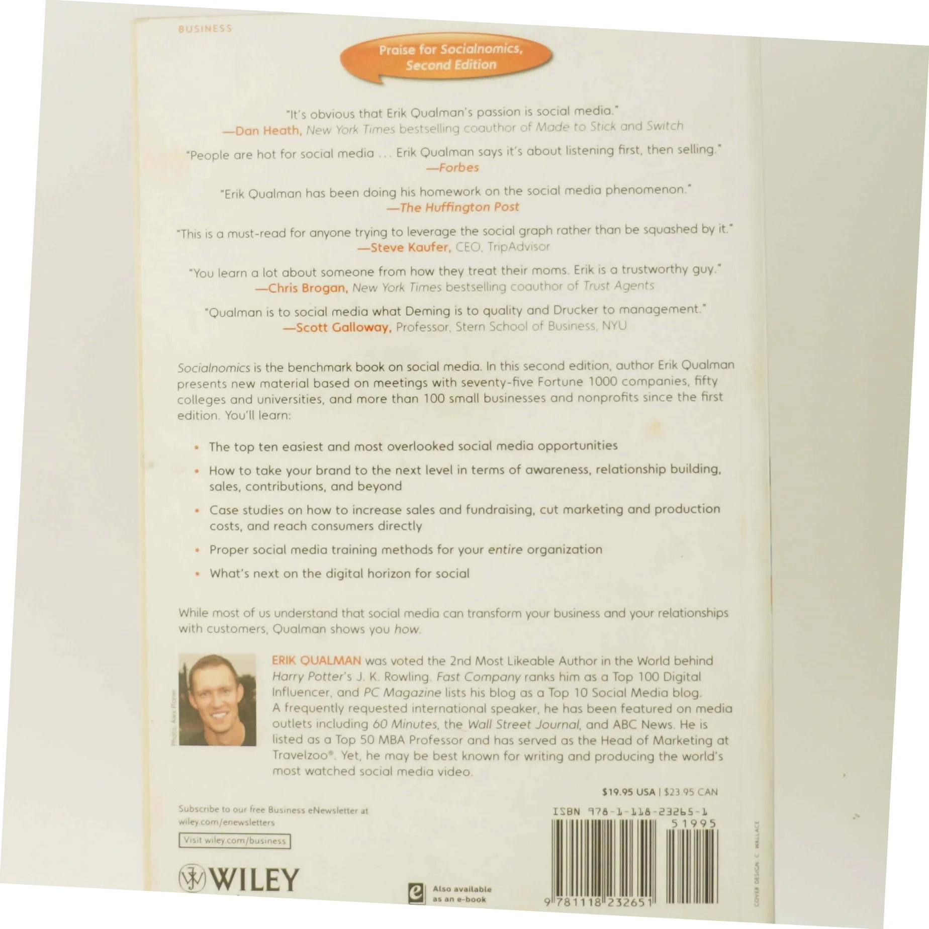 Socialnomics af Erik Qualman fra Wiley