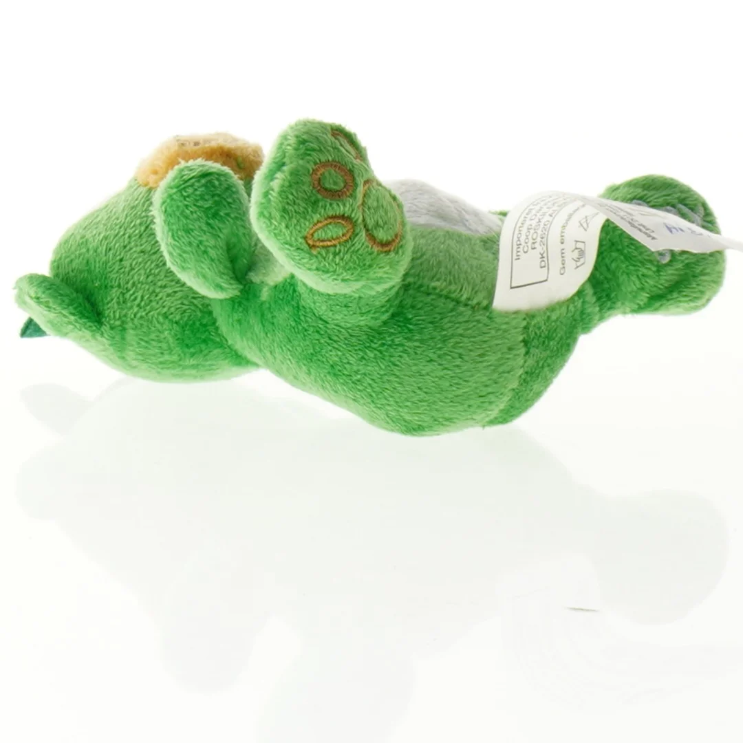 Grøn plysskildpadde (str. 13 cm)