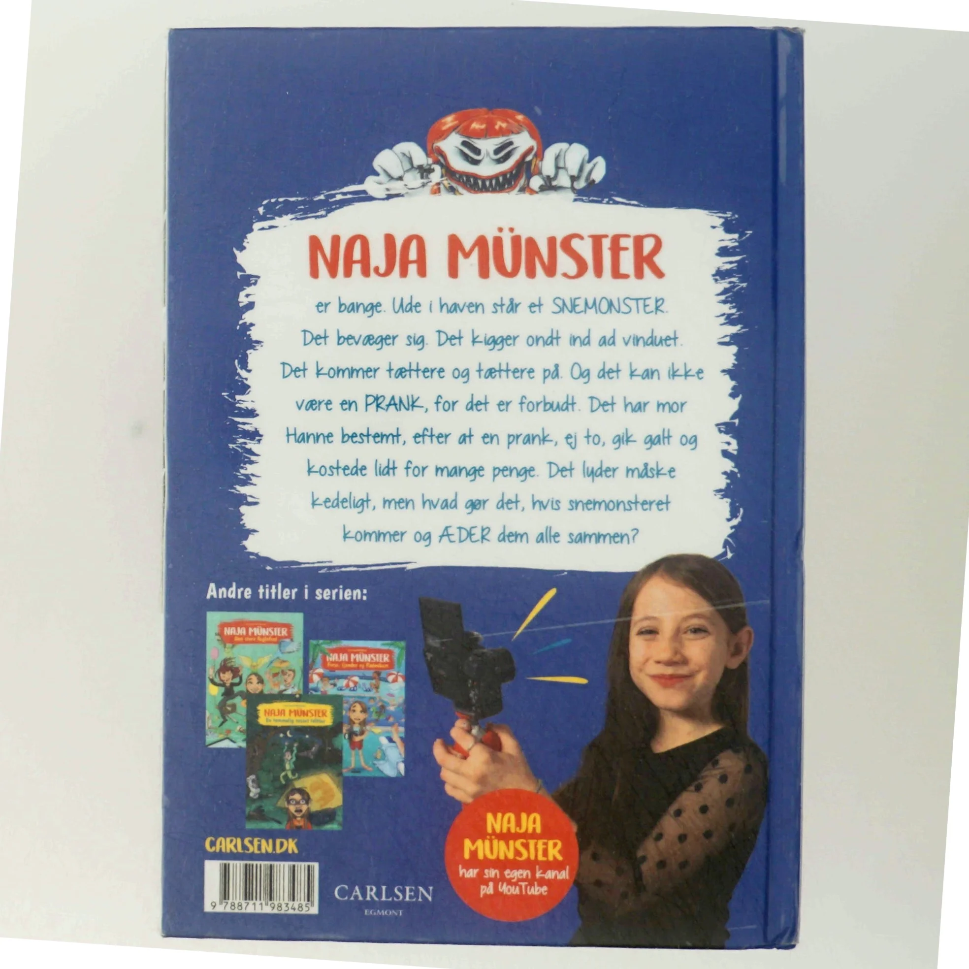 Naja Münster - det store snemonster af Line Kyed Knudsen (Bog)