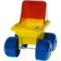 Plastik legetøjsbil (str. 15 x 13 cm)