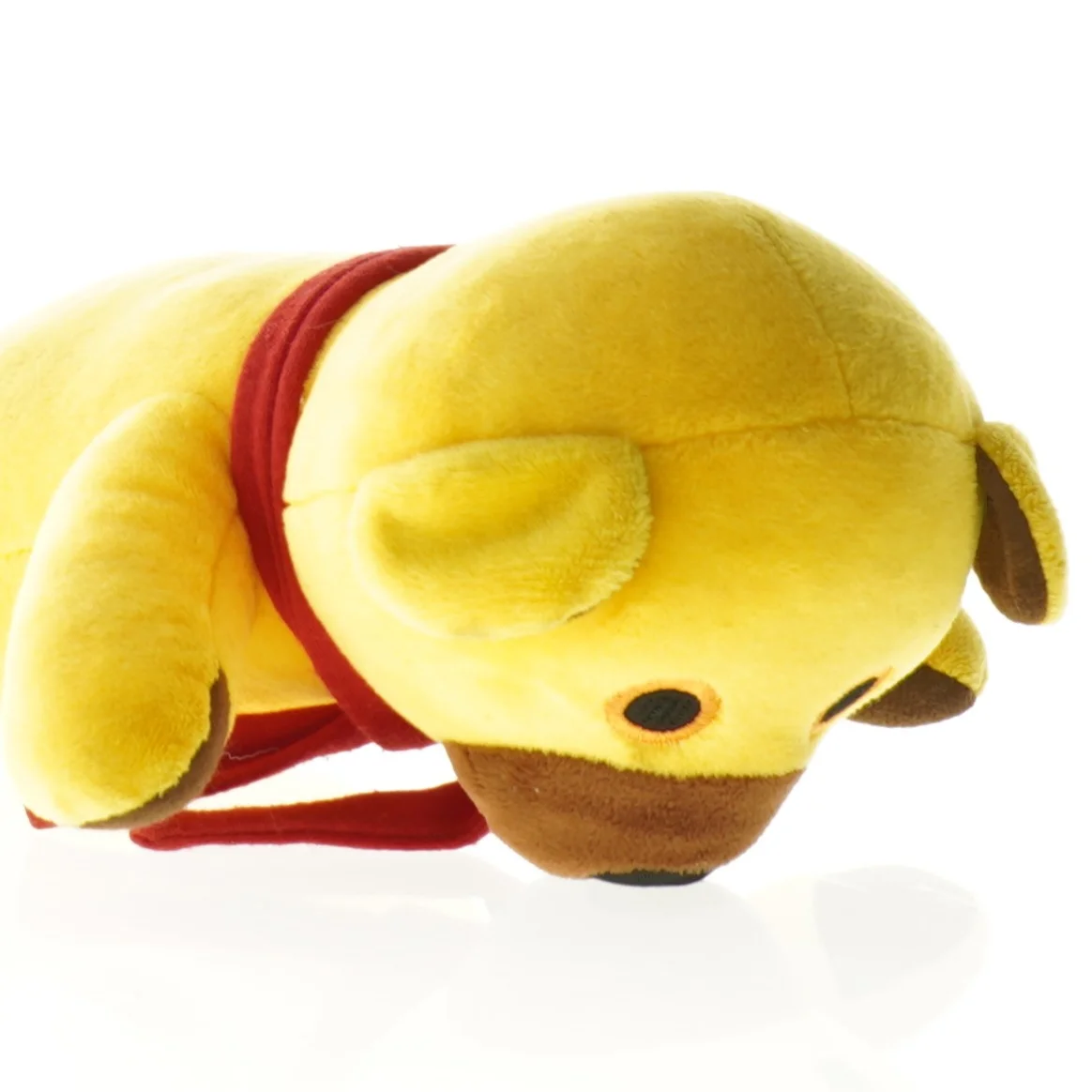 Gul Plysbamse fra DR (str. 26 x 18 cm)