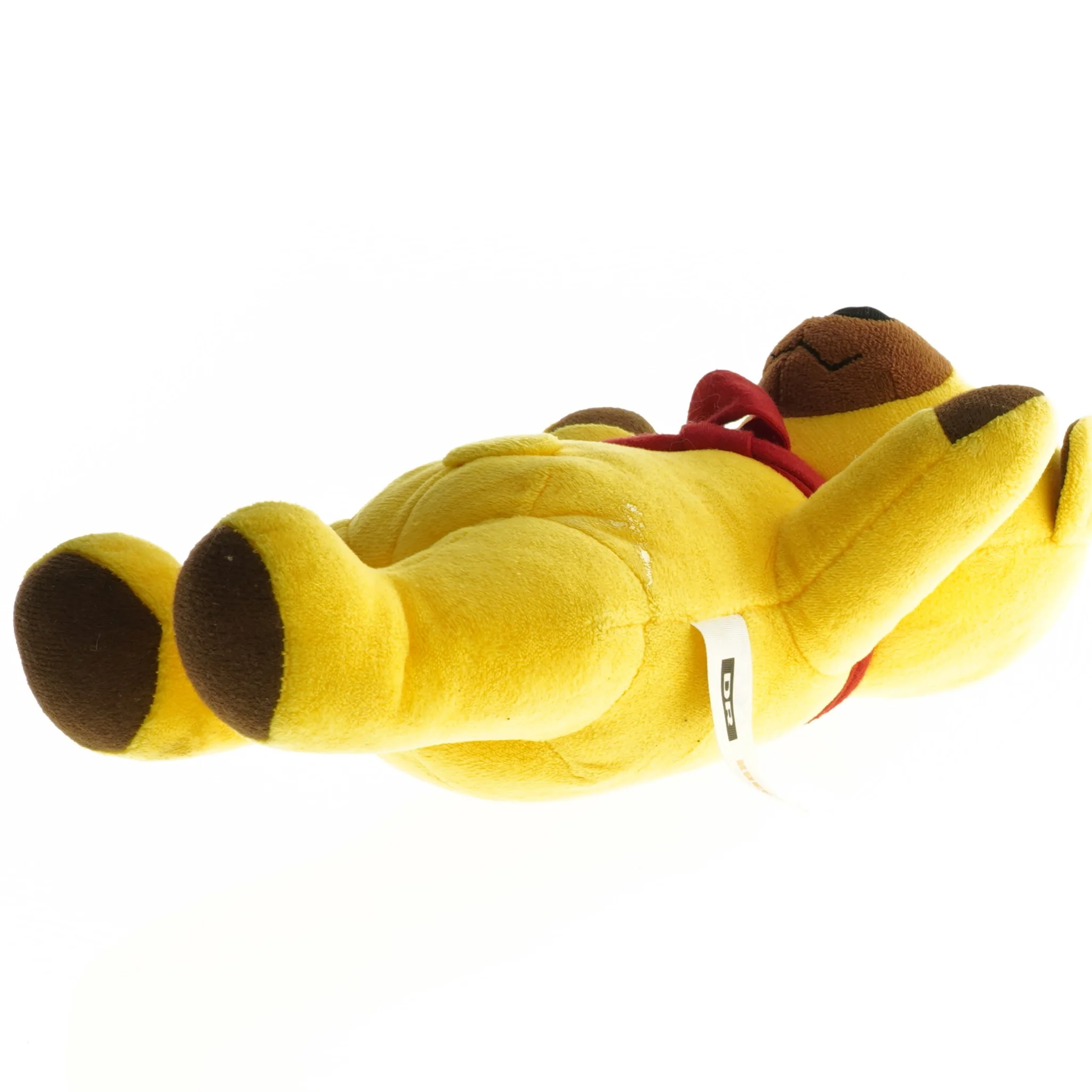 Gul Plysbamse fra DR (str. 26 x 18 cm)