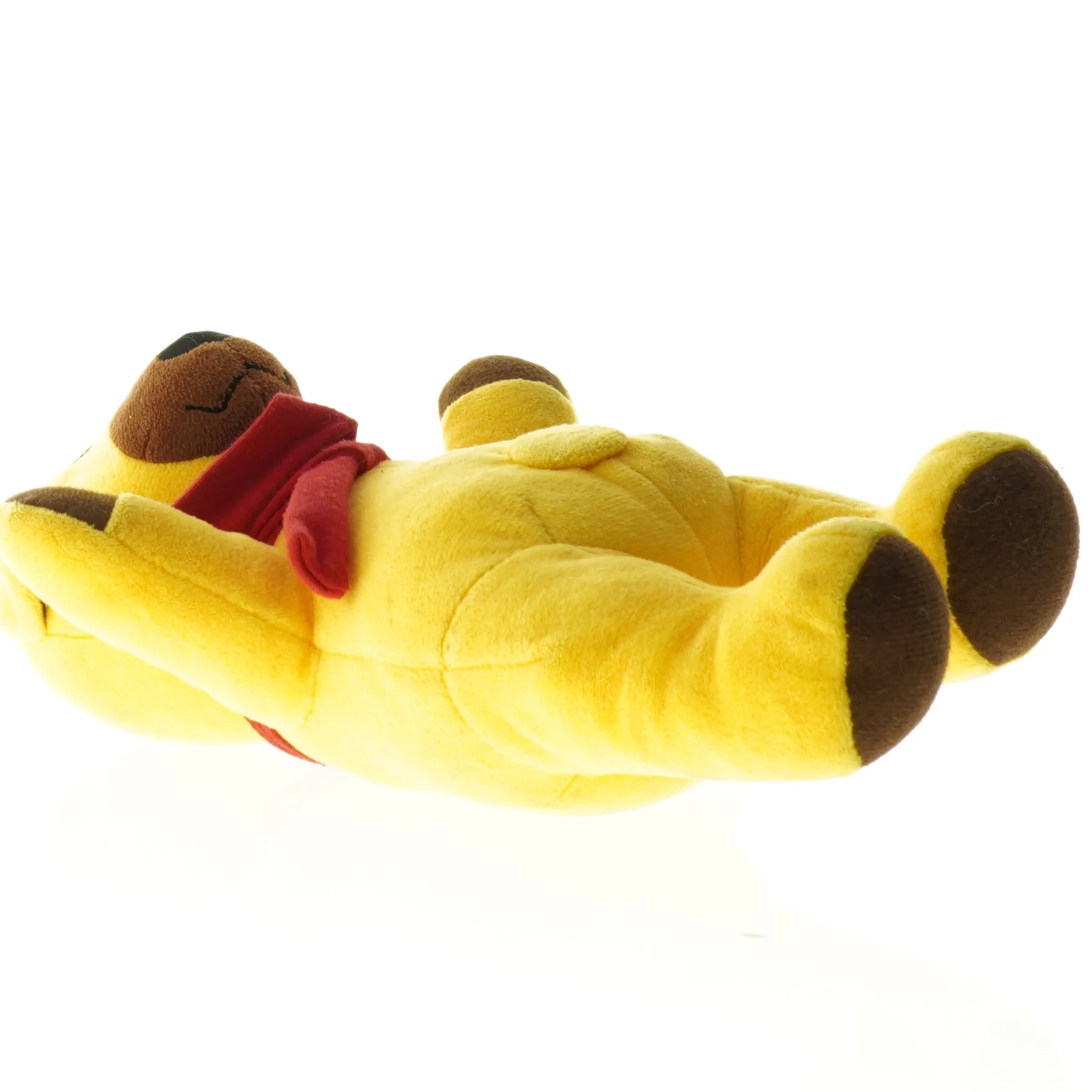 Gul Plysbamse fra DR (str. 26 x 18 cm)