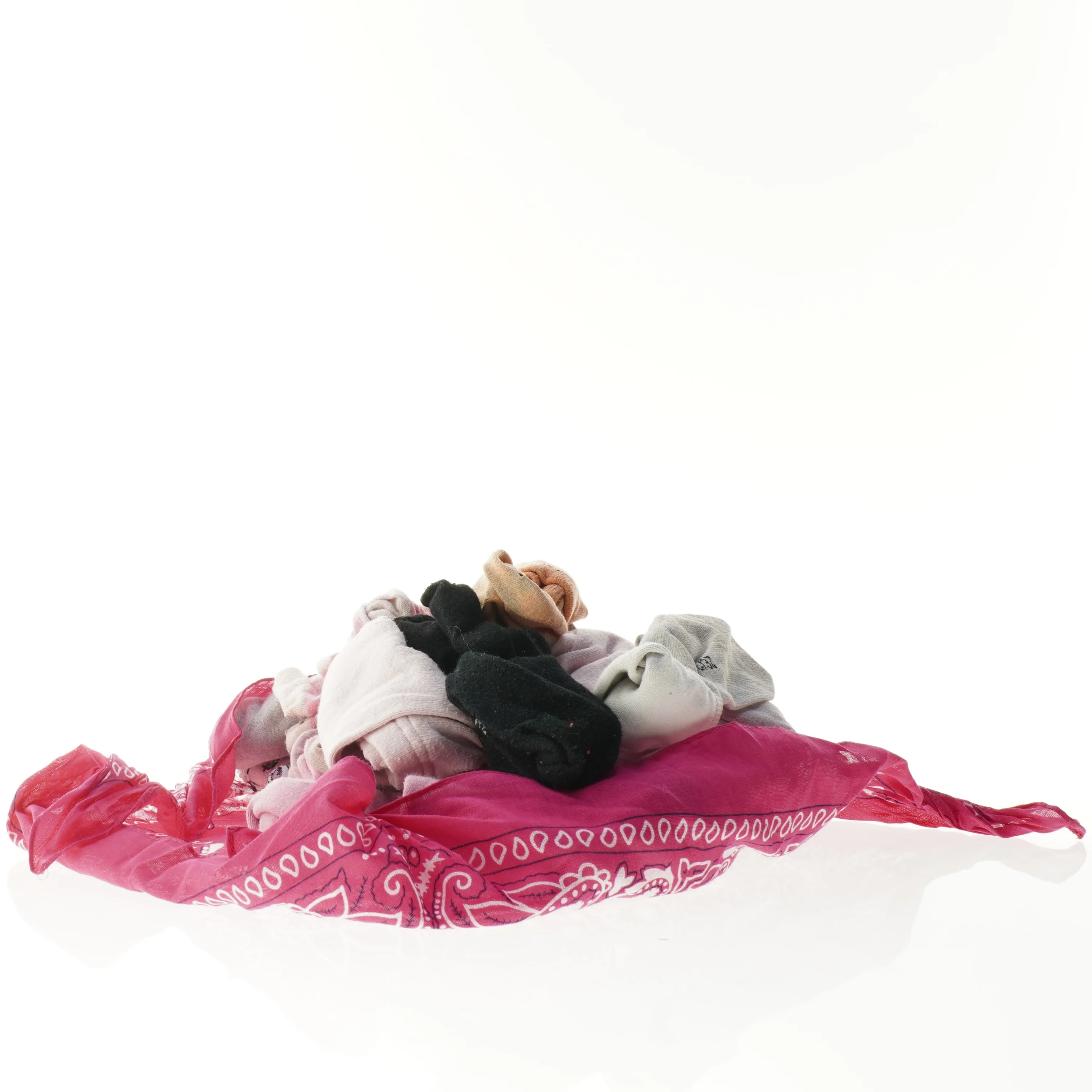 Blandede brugte babystrømper