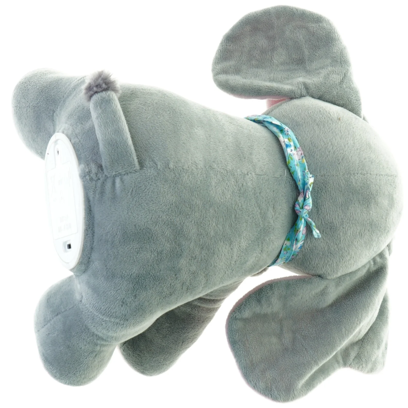 Elefant bamse med elektronik (str. 25 x 20 cm)