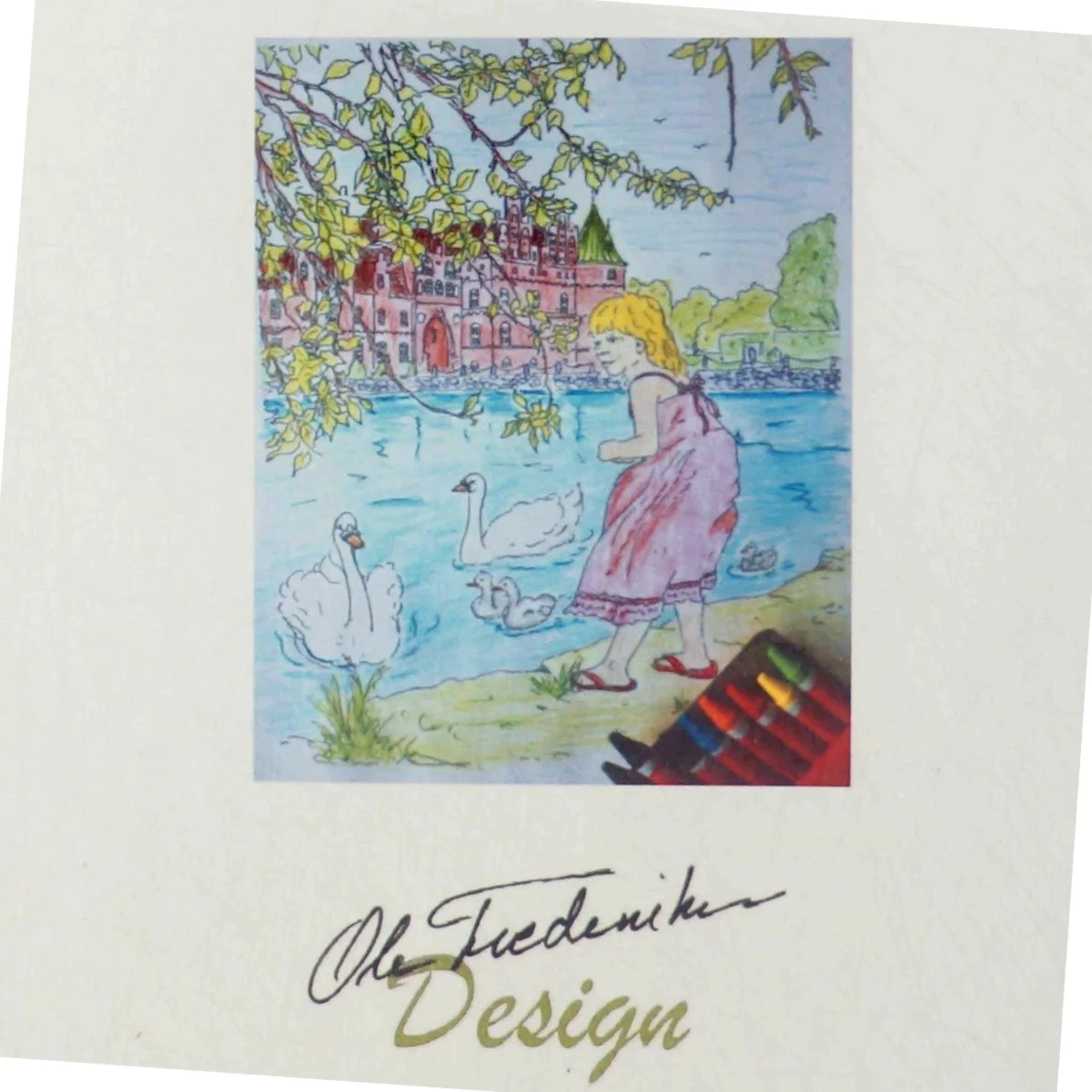 Egeskov malebog fra Egeskov