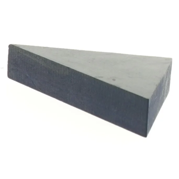 Sort skifer hjørnehylde (str. 13 x 6 x 2 cm)