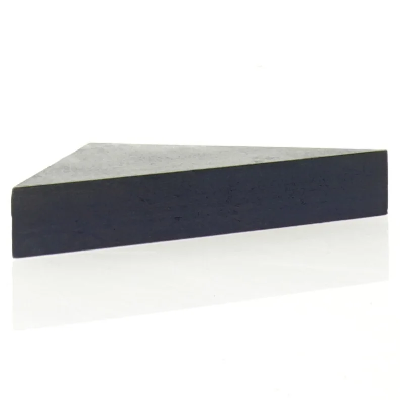 Sort skifer hjørnehylde (str. 13 x 6 x 2 cm)