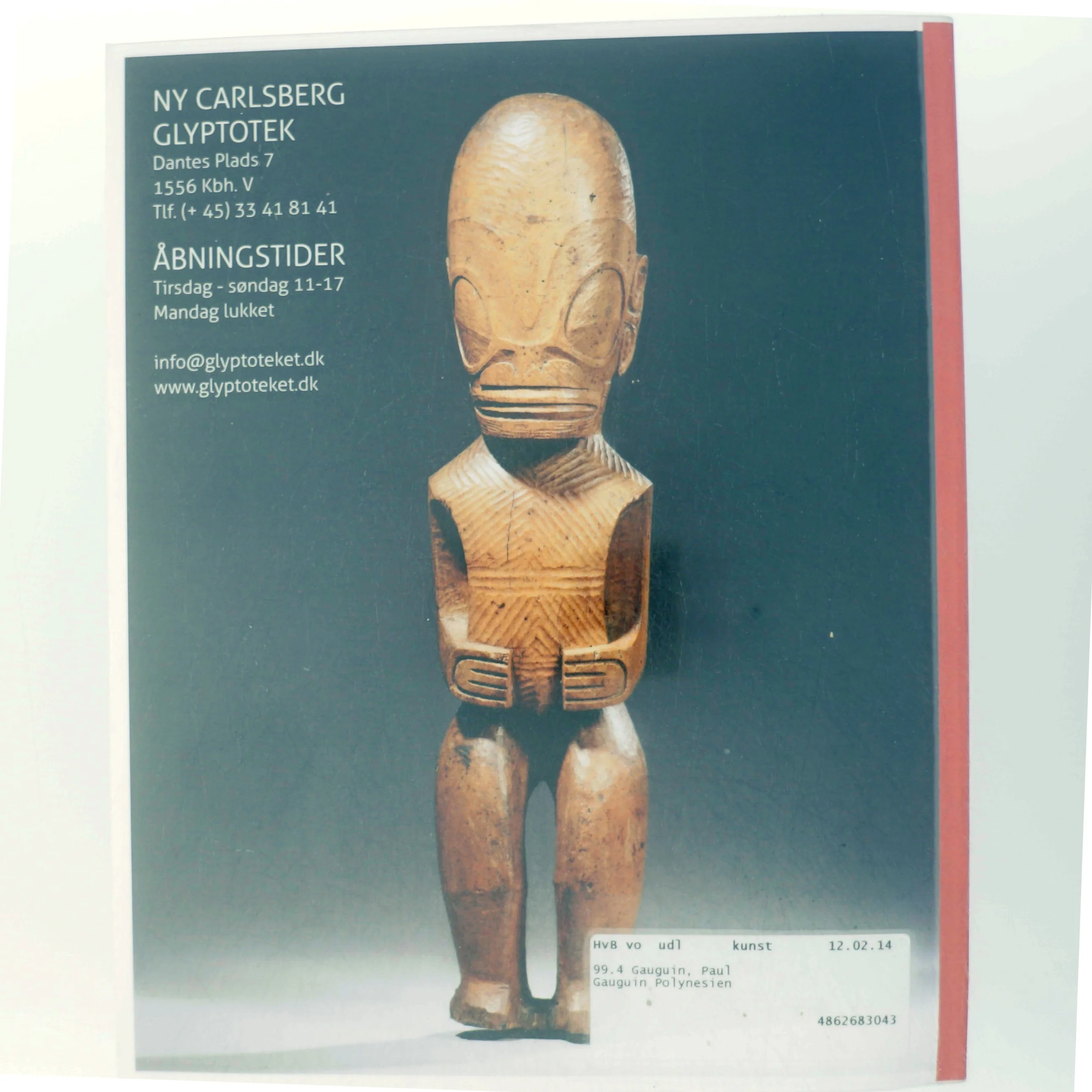 Gauguin Polynesien udstillingskatalog
