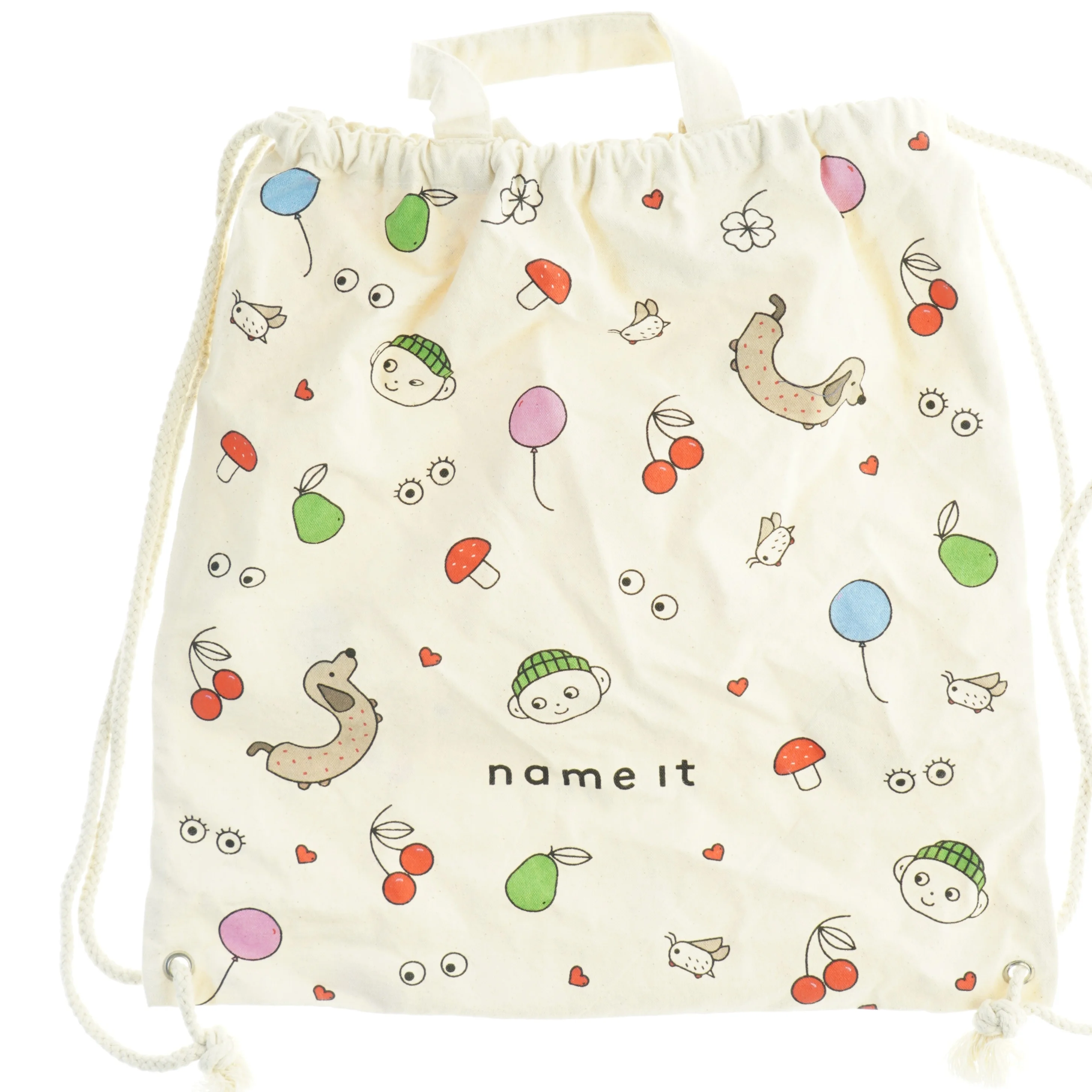 stofpose med snoretræk fra Name It (str. 37 x 38 cm)
