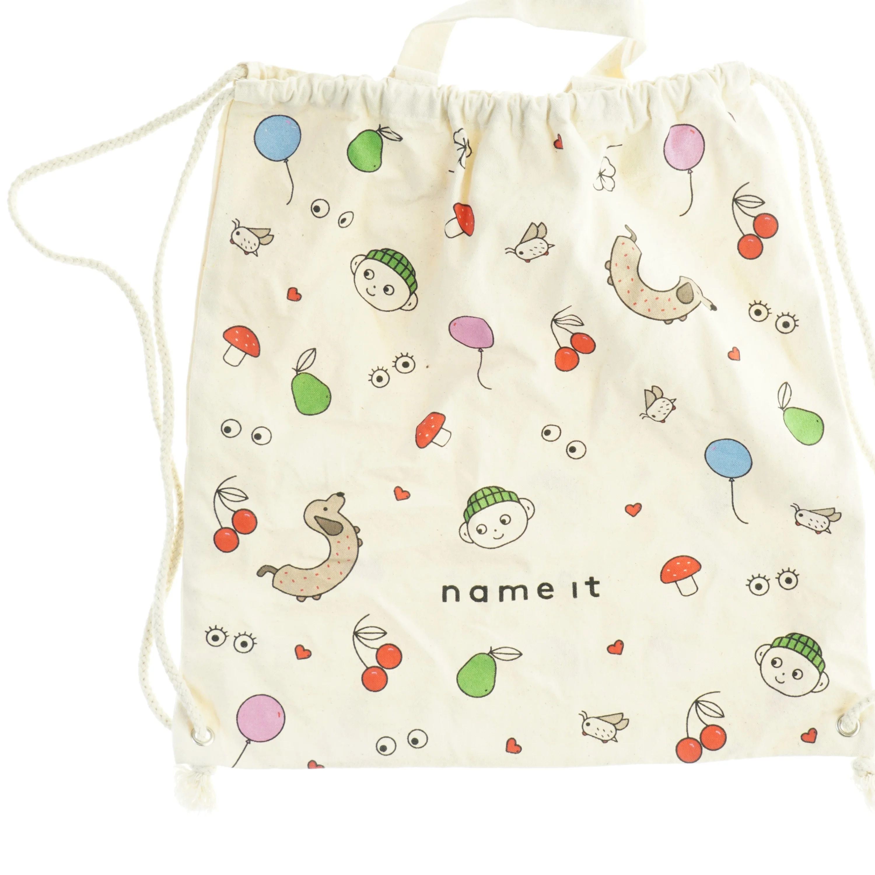 stofpose med snoretræk fra Name It (str. 37 x 38 cm)