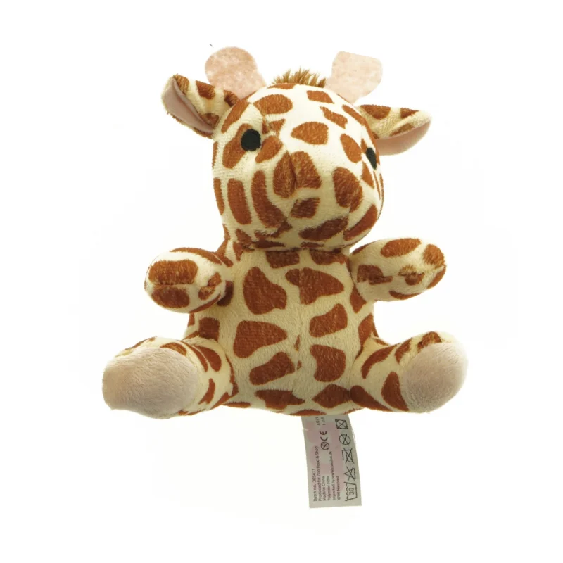 Blødt legetøjsgiraf bamse (str. 16 cm)
