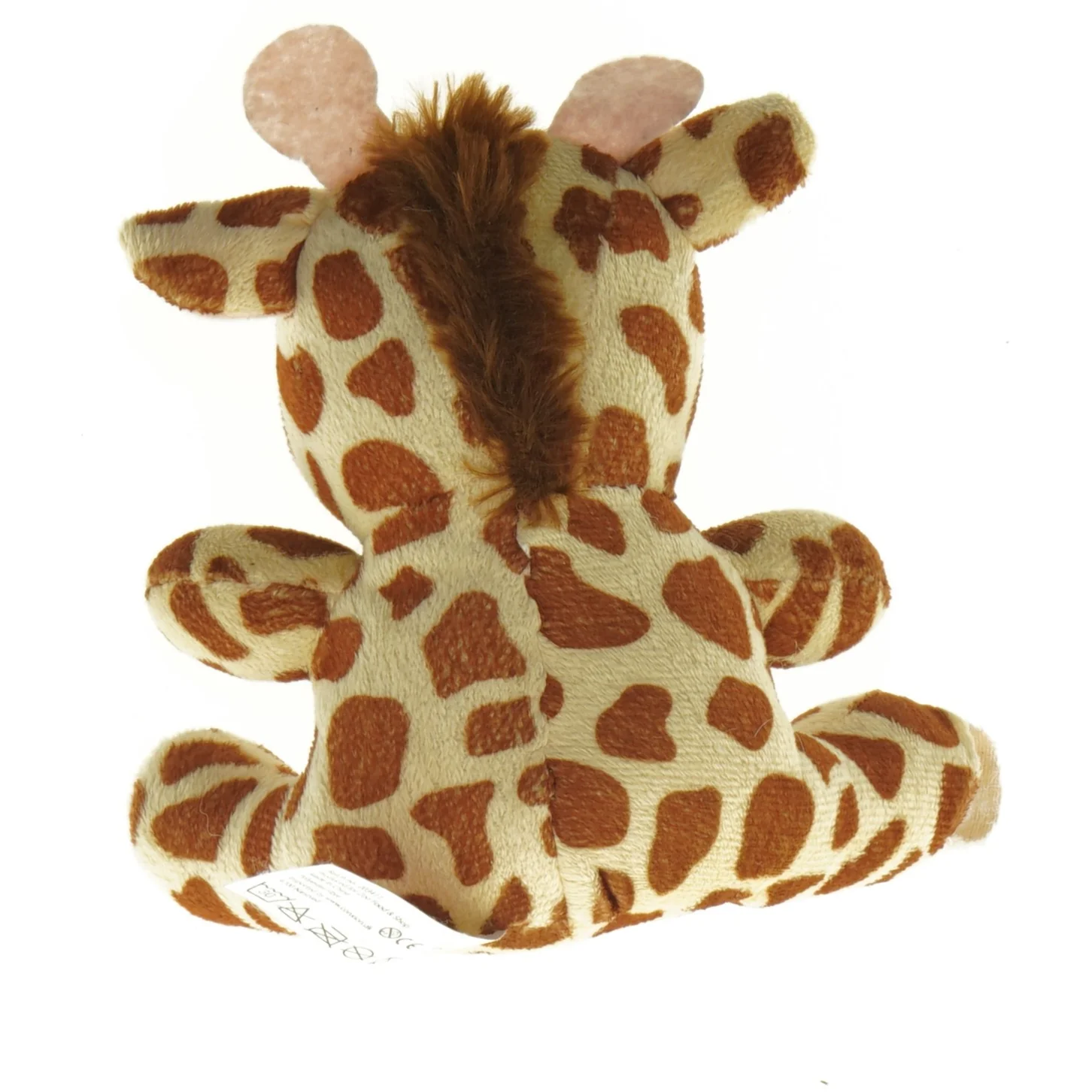 Blødt legetøjsgiraf bamse (str. 16 cm)