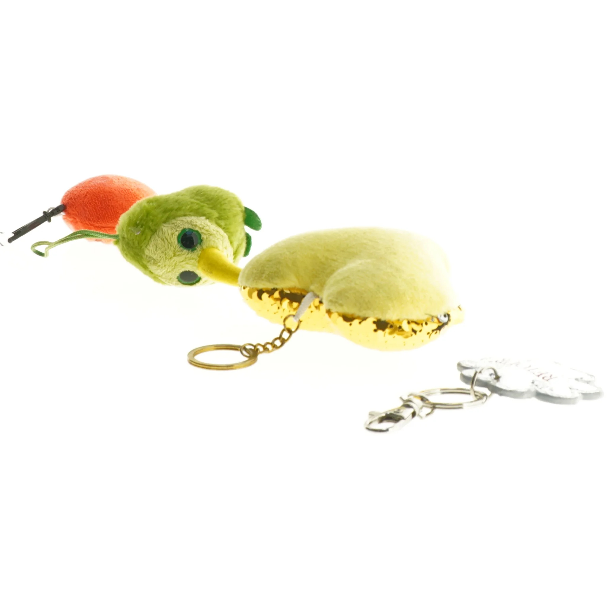 Vedhæng med design af frugt og dyrefigurer (str. 5 cm til 9 cm)