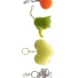 Vedhæng med design af frugt og dyrefigurer (str. 5 cm til 9 cm)
