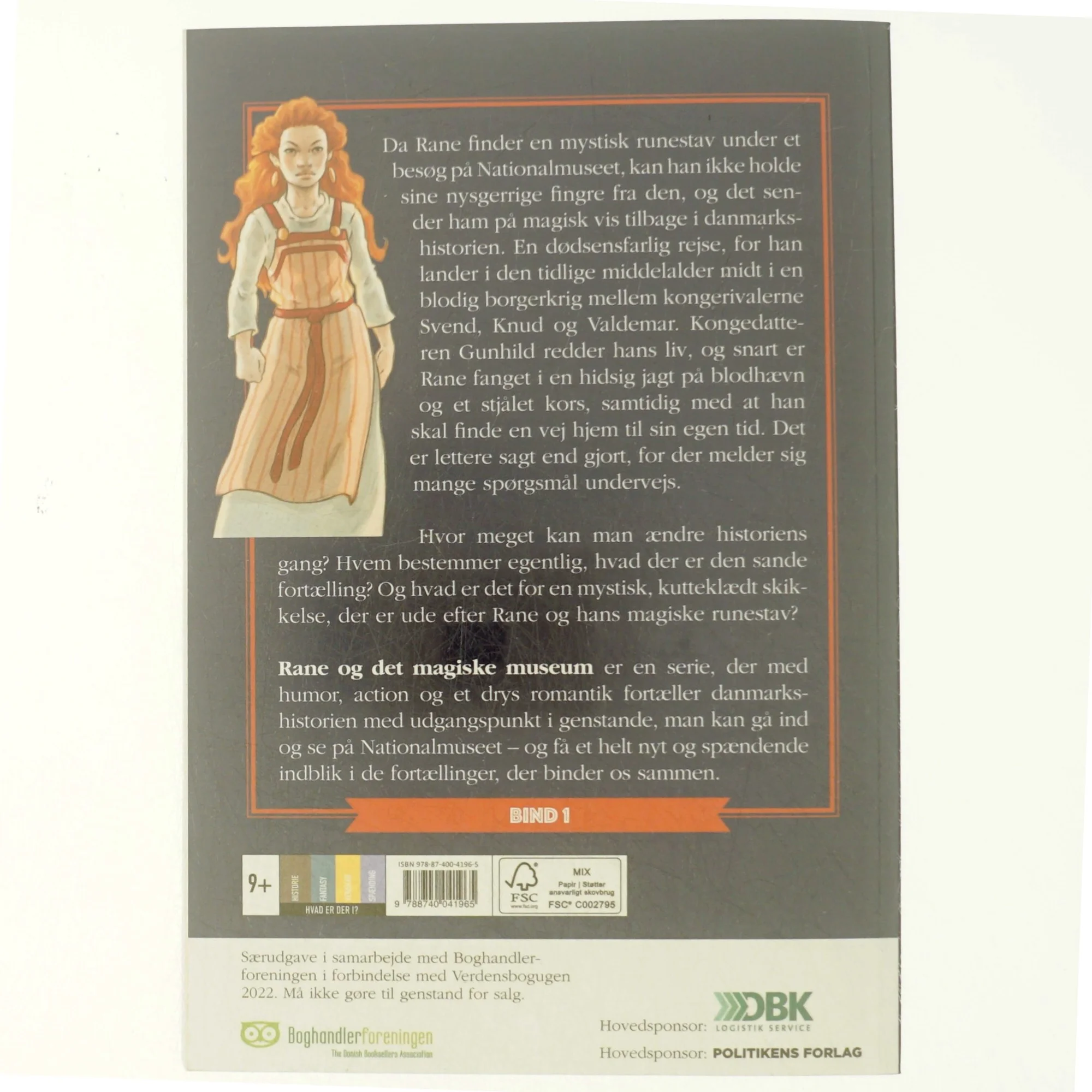 Blodkongens datter af Merlin P. Mann (Bog) fra Politikens Forlag