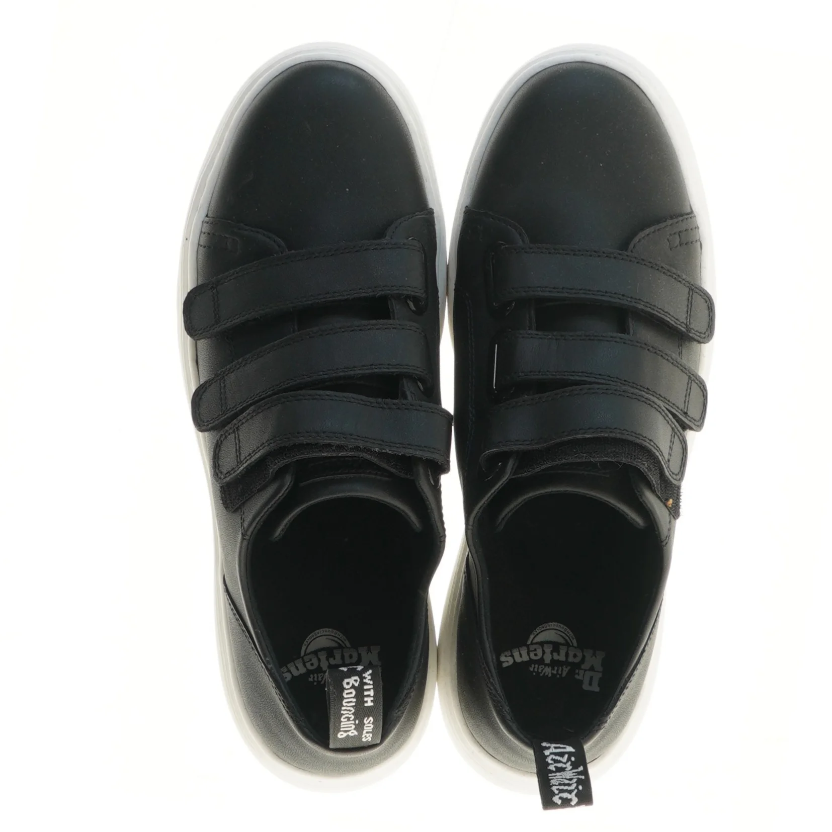 Dr. Martens, sort sneakers, 43, Dante Strap