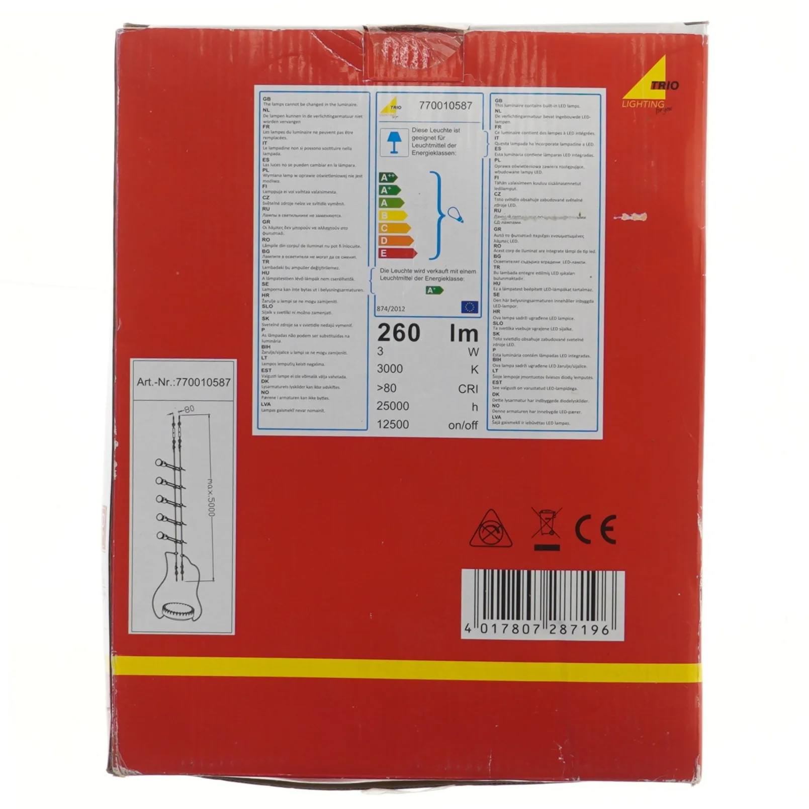 Trio LED spot-belysning fra Trio